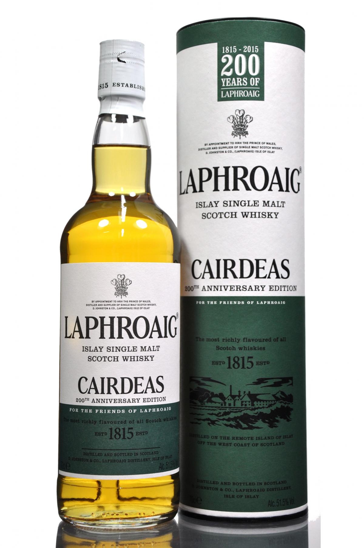 Laphroaig Cairdeas - Bicentenary 1815-2015