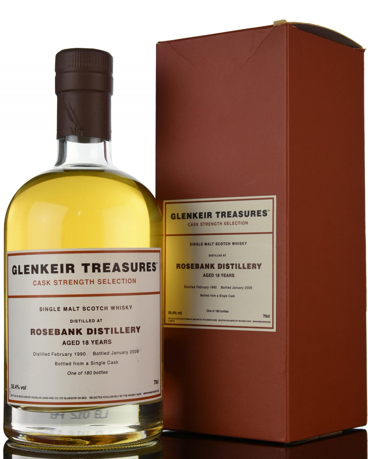 Rosebank 1990-2009 - 18 Year Old - Glenkeir Treasures