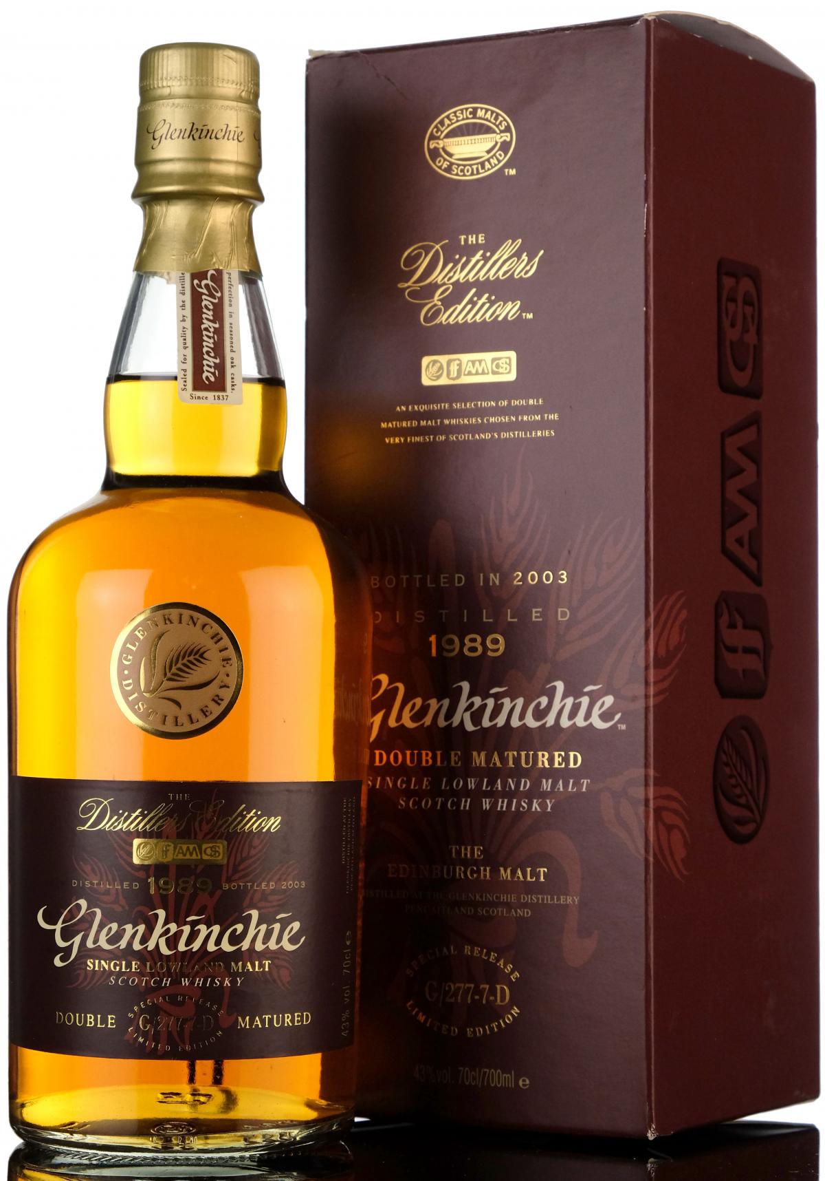 Glenkinchie 1989 - Distillers Edition
