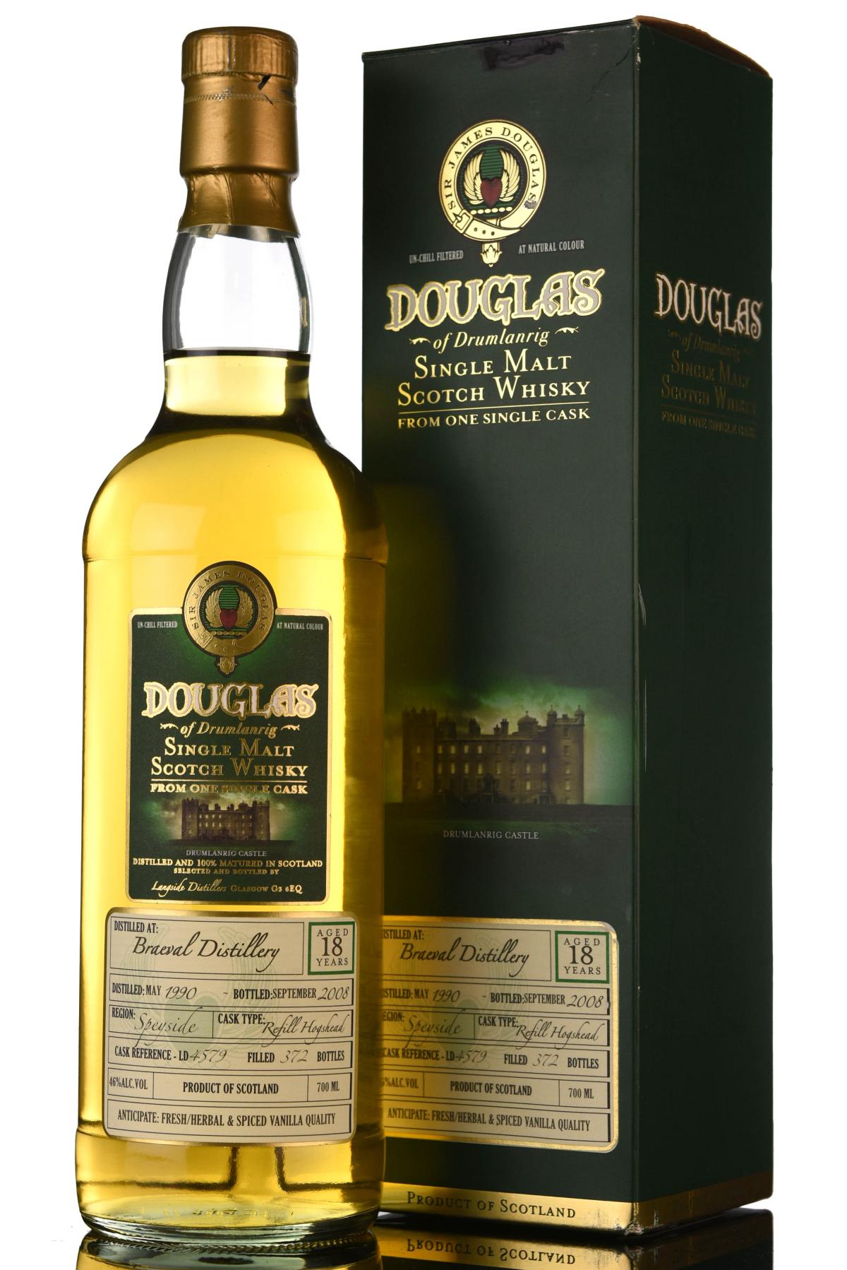 Braeval 1990-2008 - 18 Year Old - Douglas Of Drumlanrig