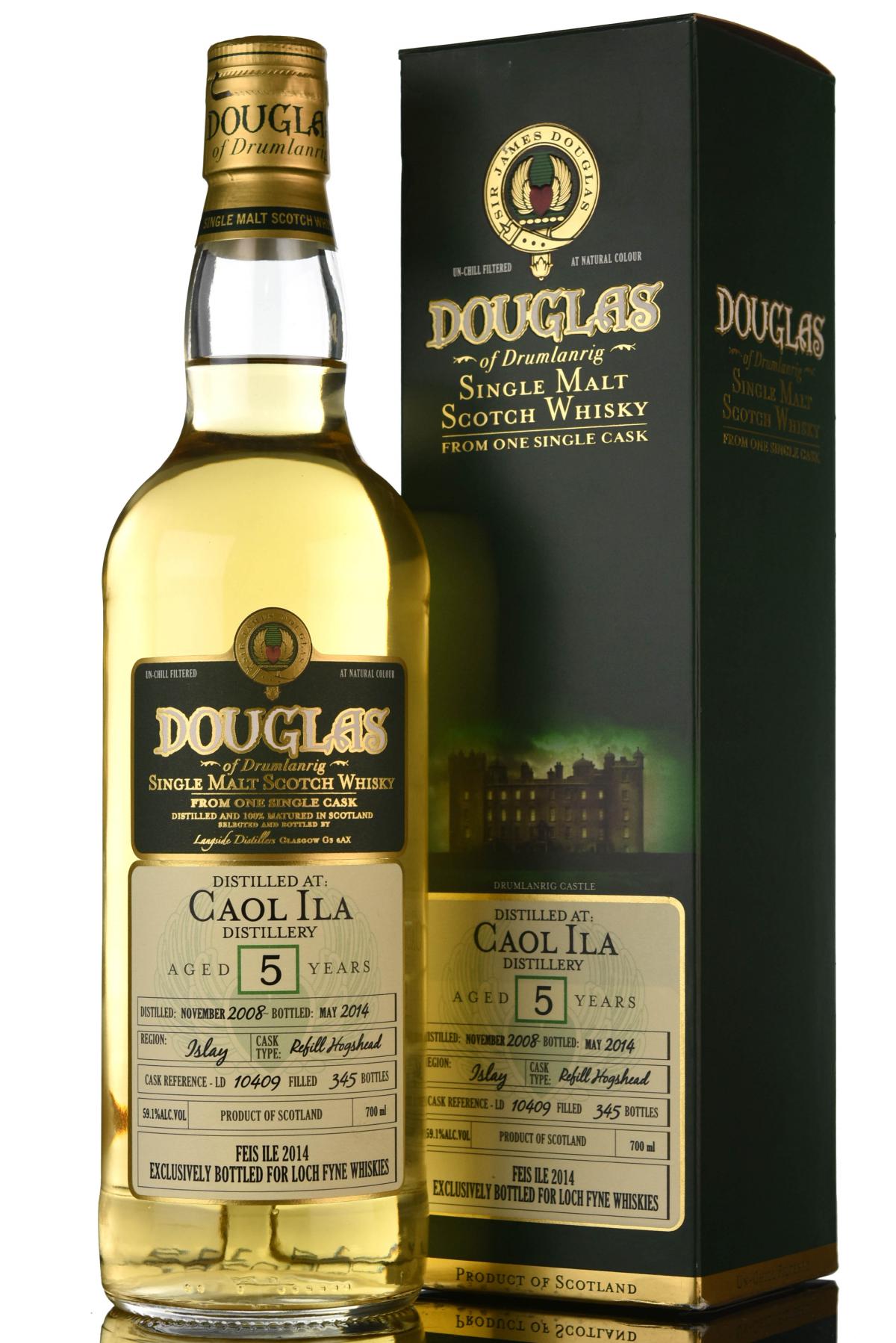 Caol Ila 2008-2014 - 5 Year Old - Douglas Of Drumlanrig