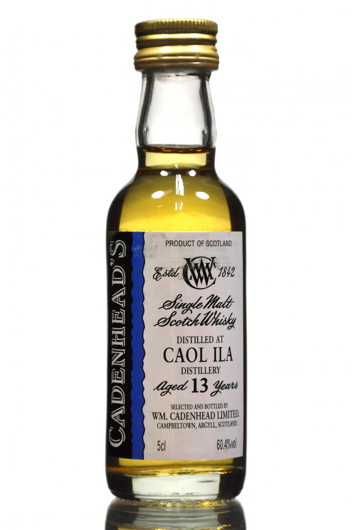 Caol Ila 13 Year Old - Cadenhead Miniature