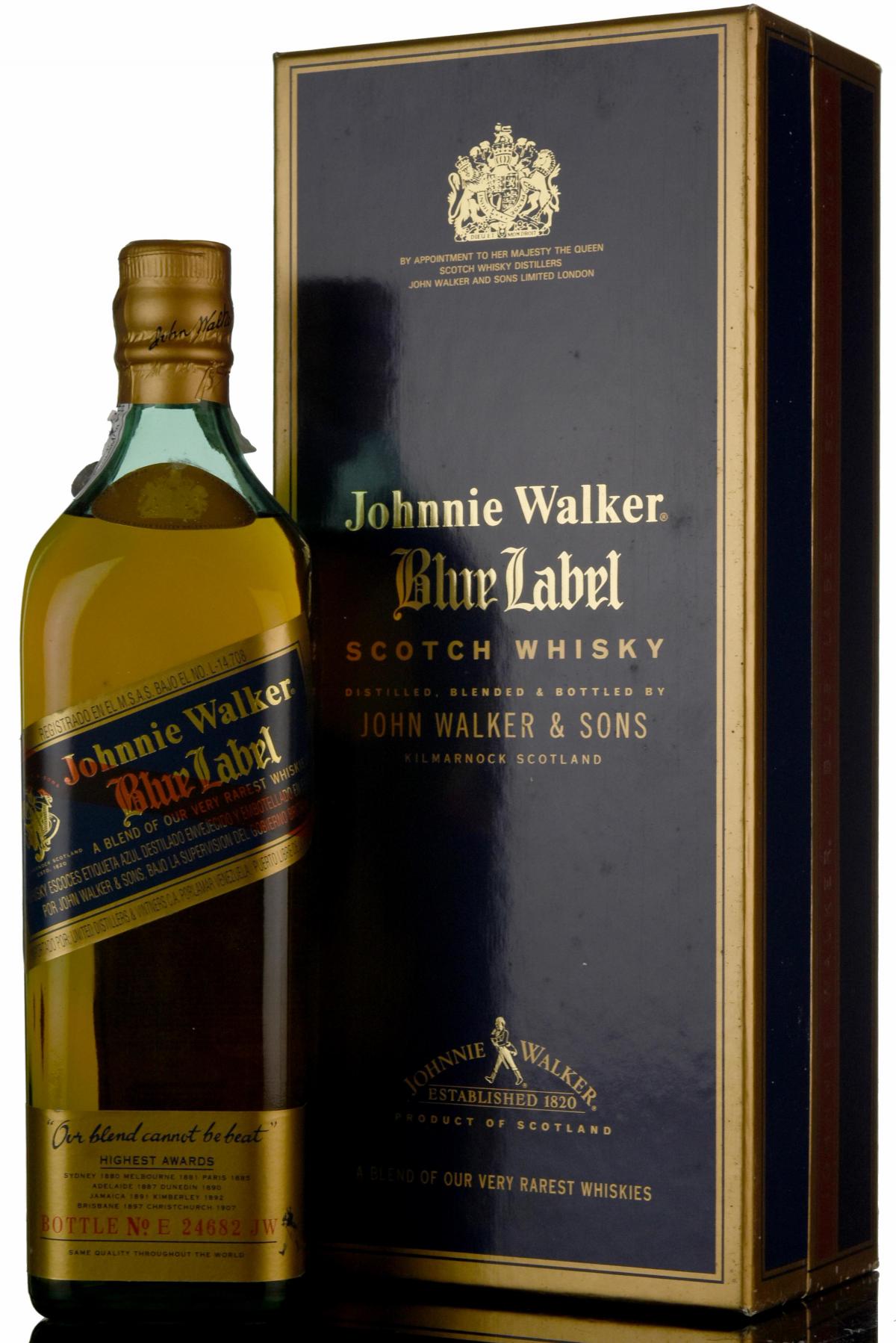 Johnnie Walker Blue Label 1980s