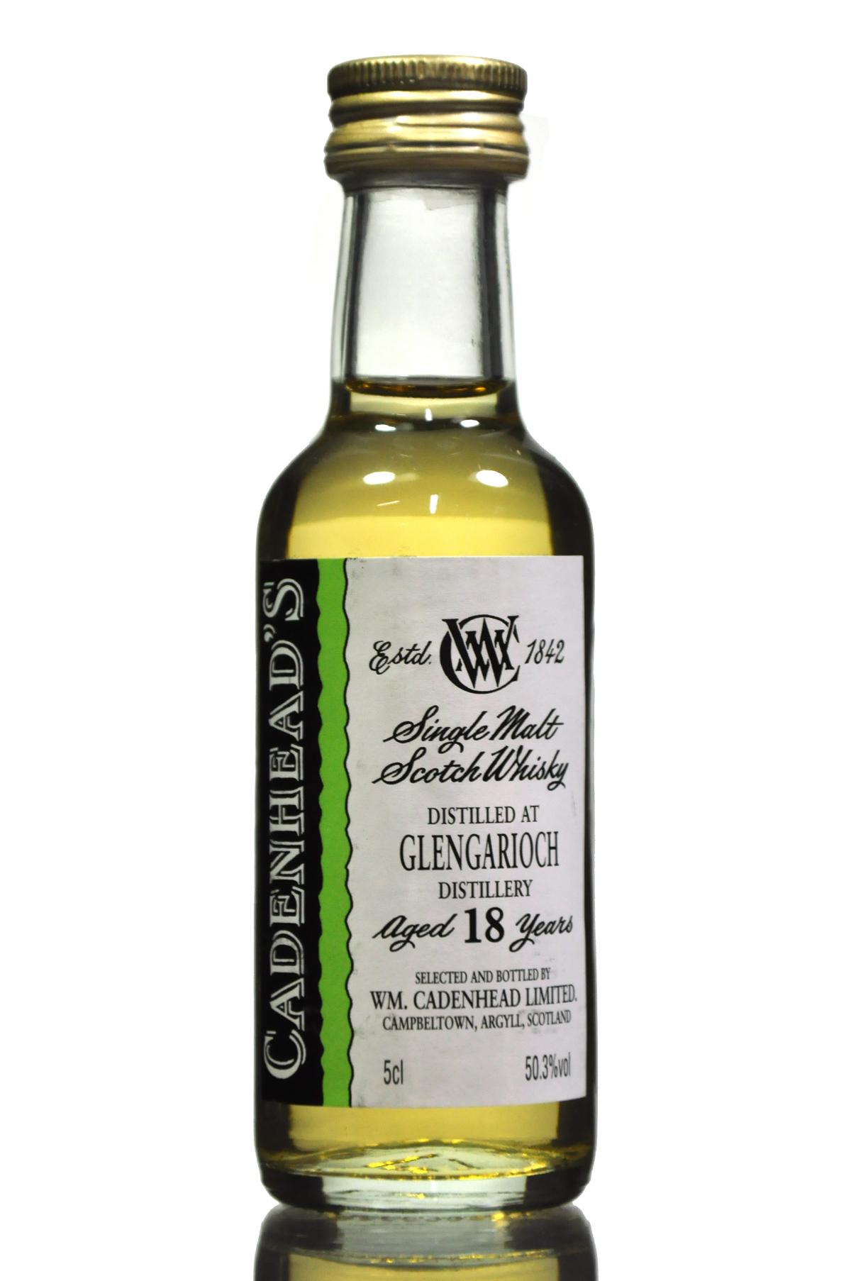 Glen Garioch 18 Year Old - Cadenhead Miniature
