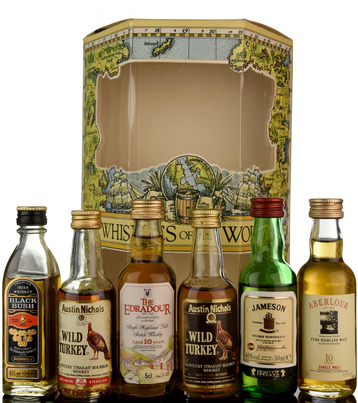 Whiskies Of The World Miniature Selection