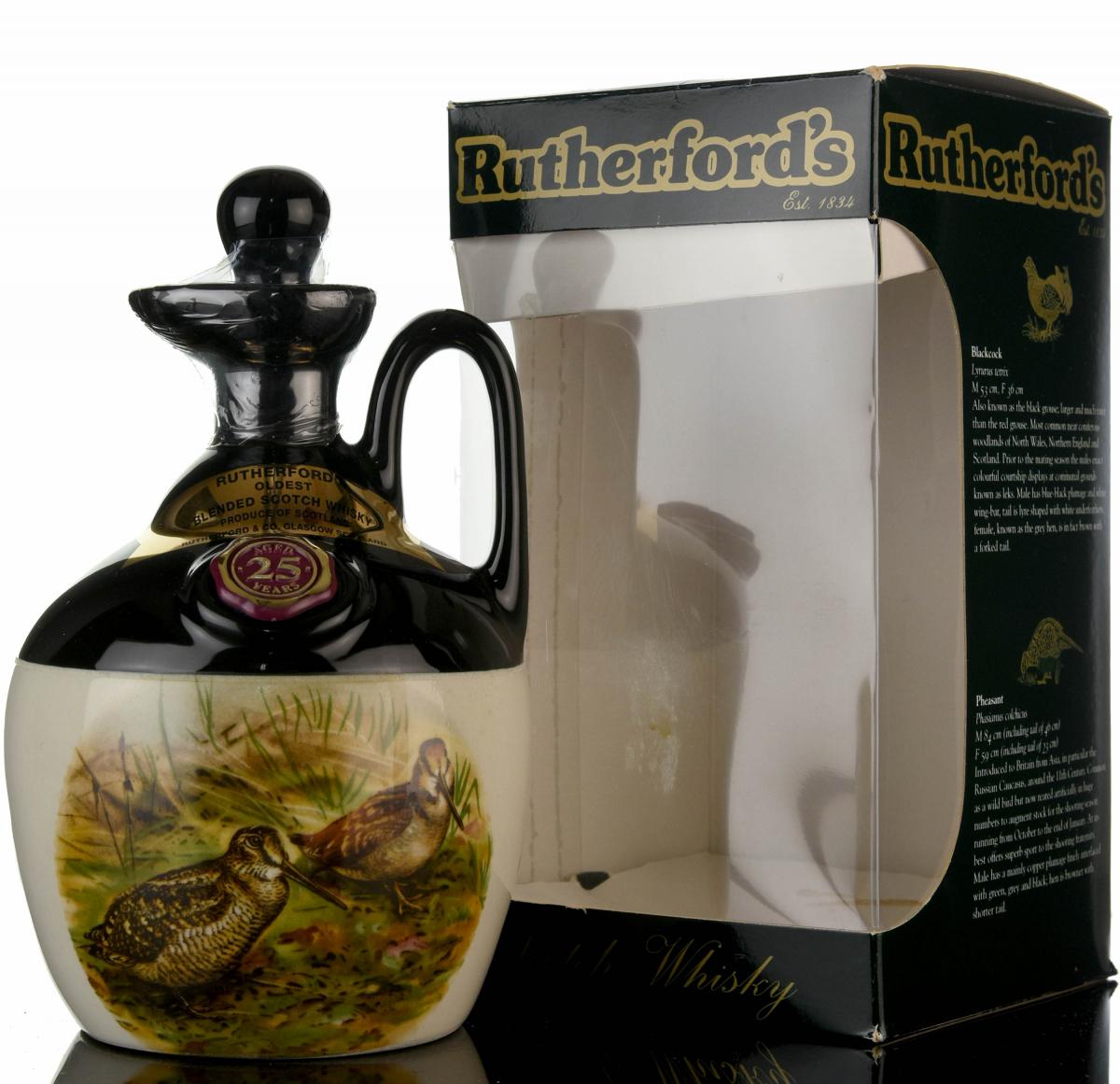 Rutherfords 25 Year Old Ceramic