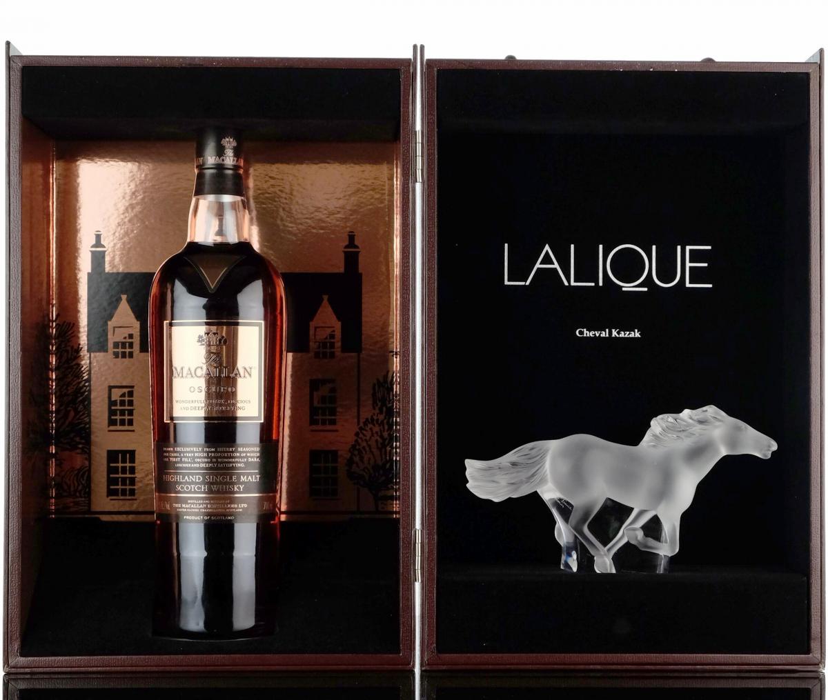 Macallan Oscuro - Cheval Kasak Horse By Lalique