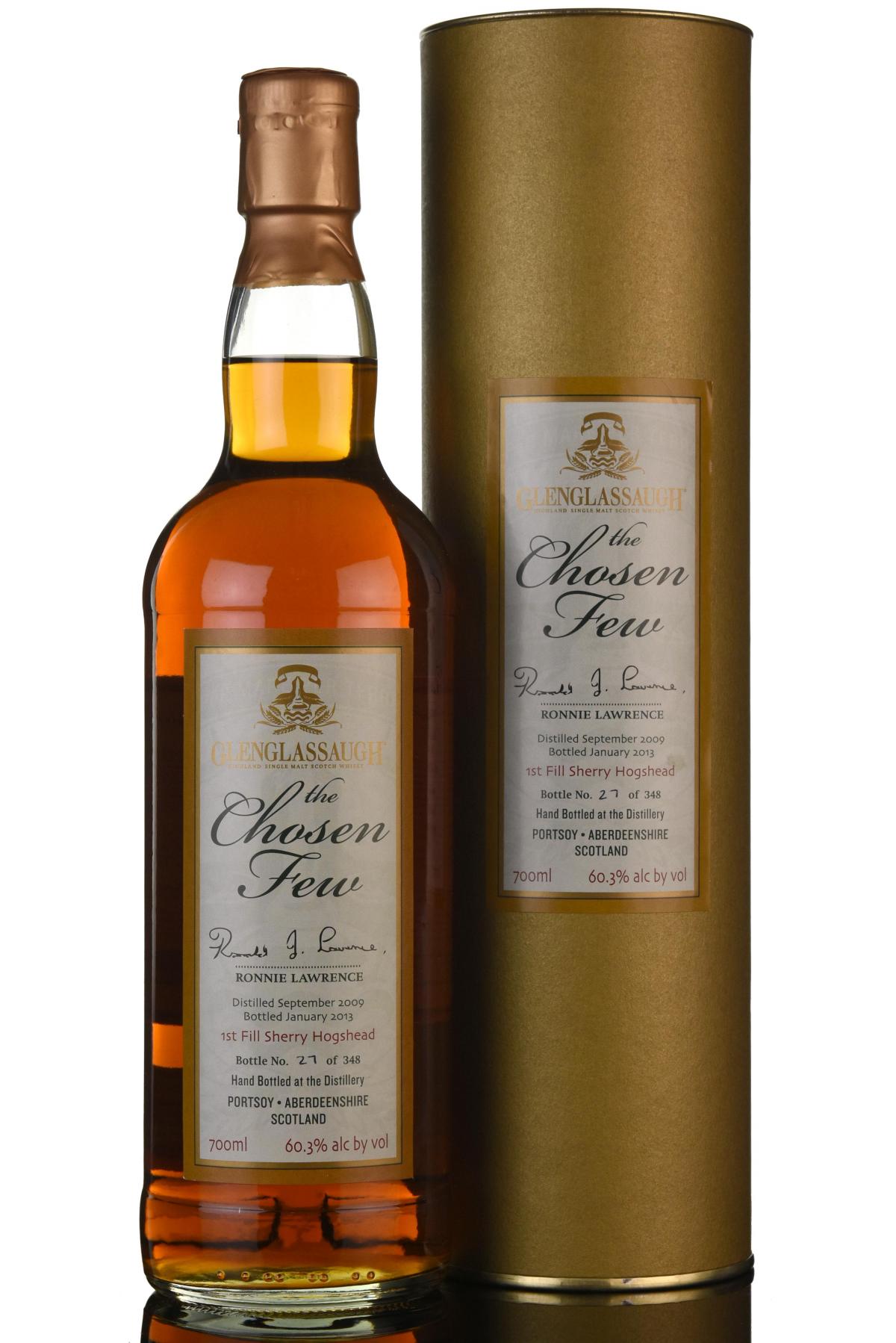 Glenglassaugh 2009-2013 - Hand Filled