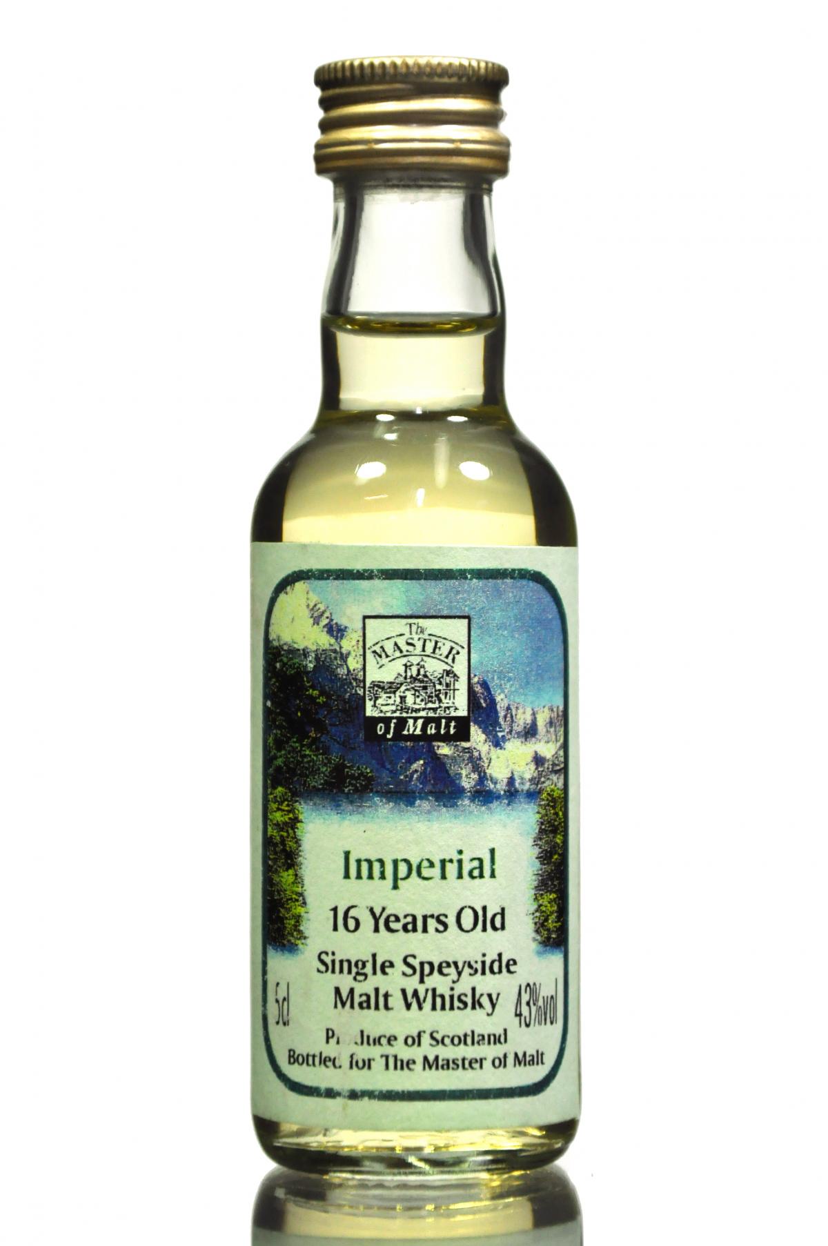 Imperial 16 Year Old - Master Of Malts Miniature