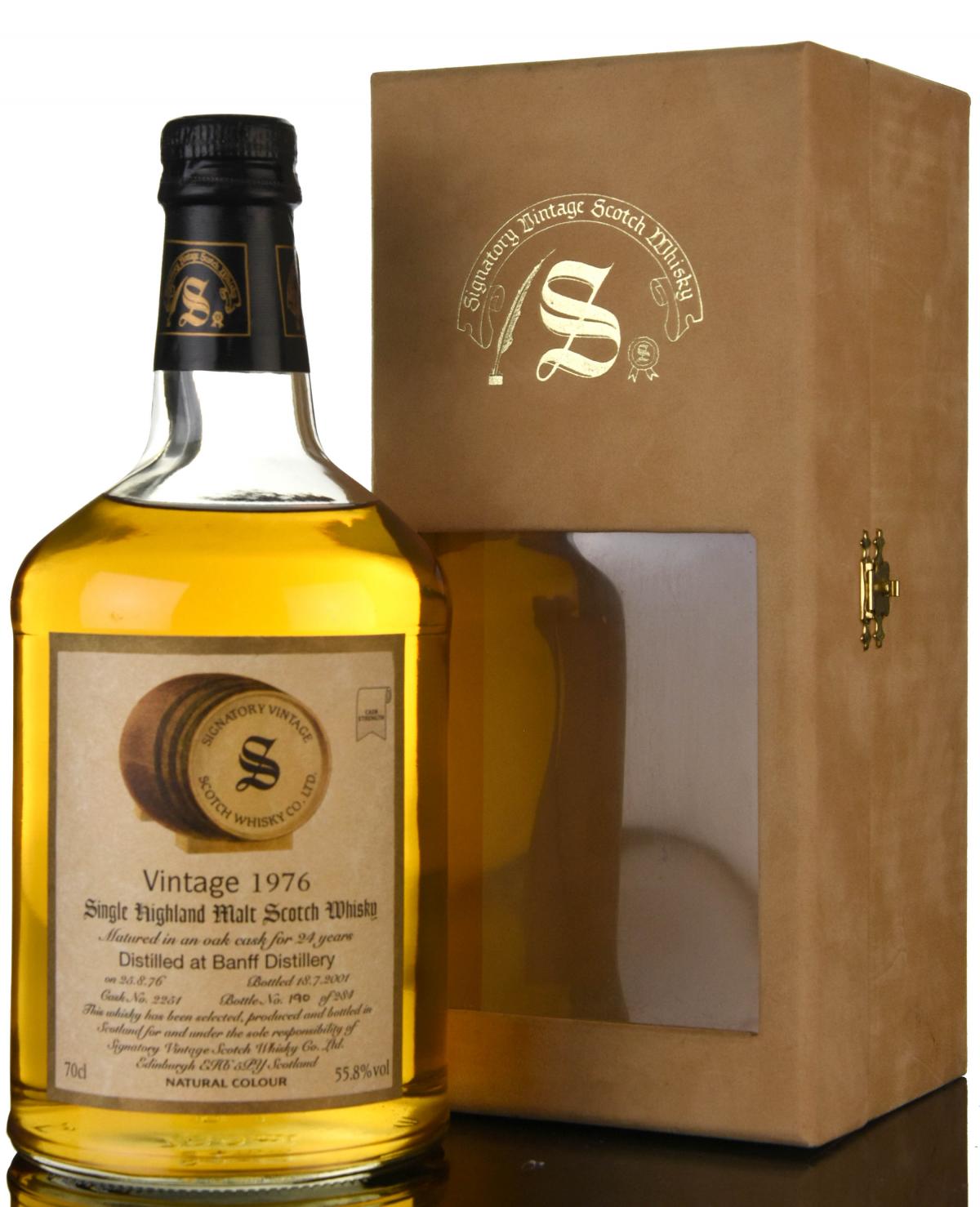 Banff 1976 - 2001 24 Signatory Vintage