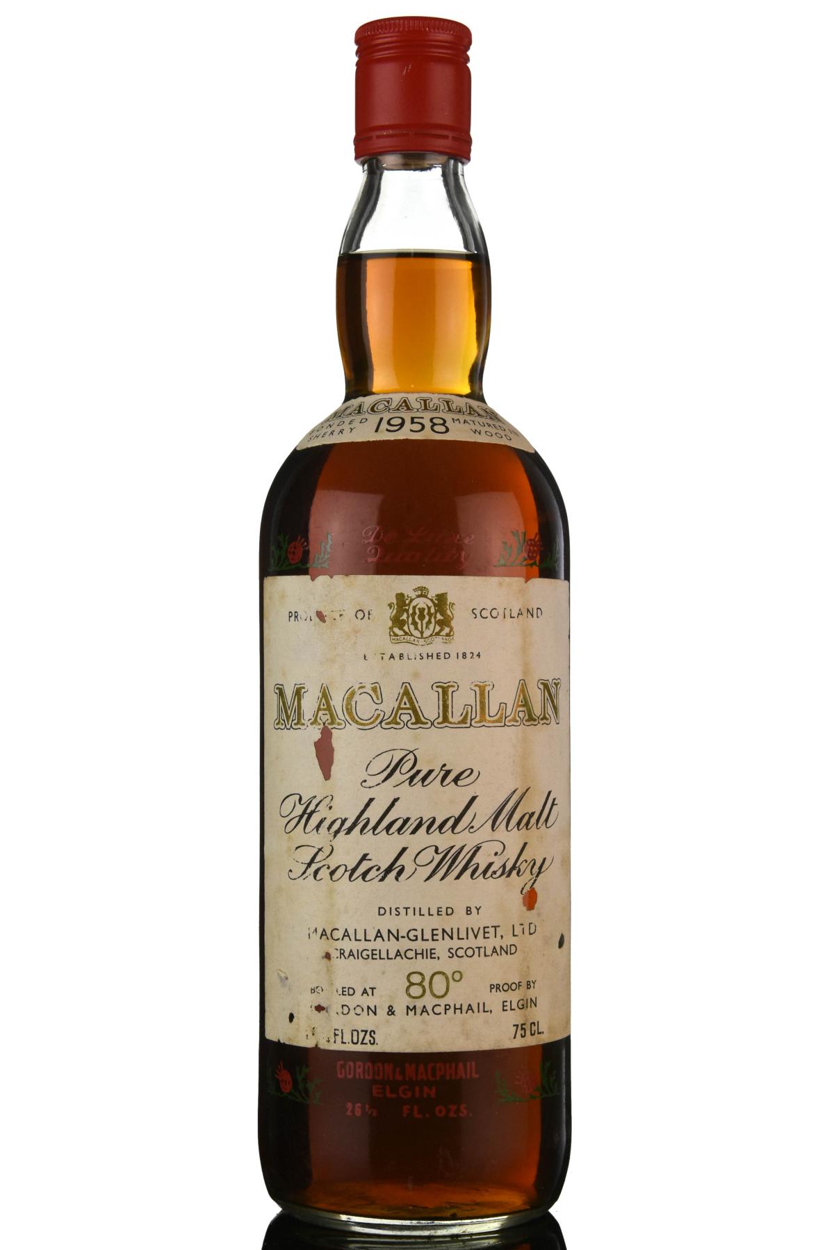 Macallan 1958 - Gordon & MacPhail