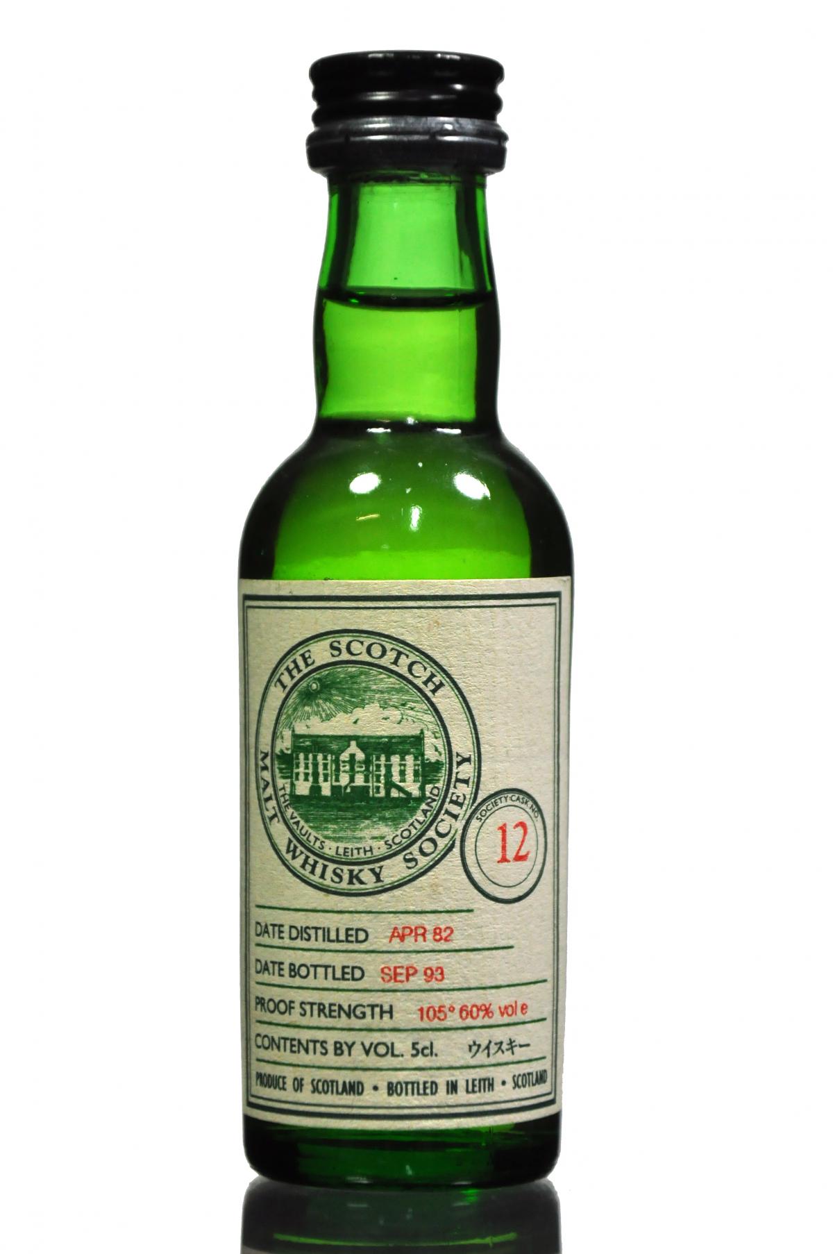 Benriach 1982-1993 - SMWS 12 Miniature