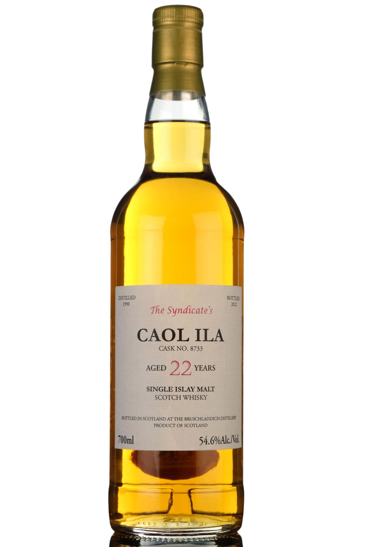 Caol Ila 1990 - 2012 22 The Syndicate