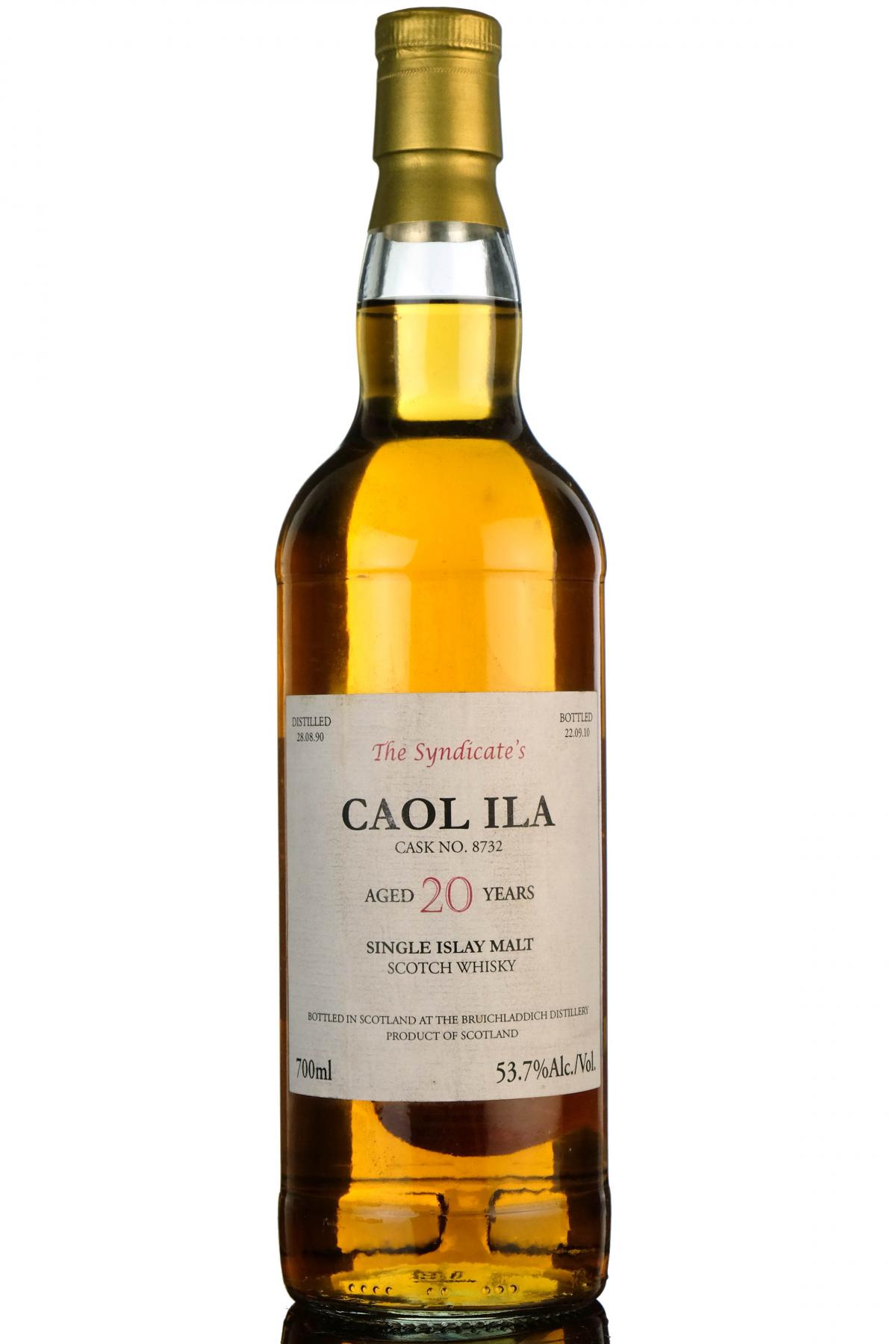 Caol Ila 1990-2010 - 20 Year Old - The Syndicate