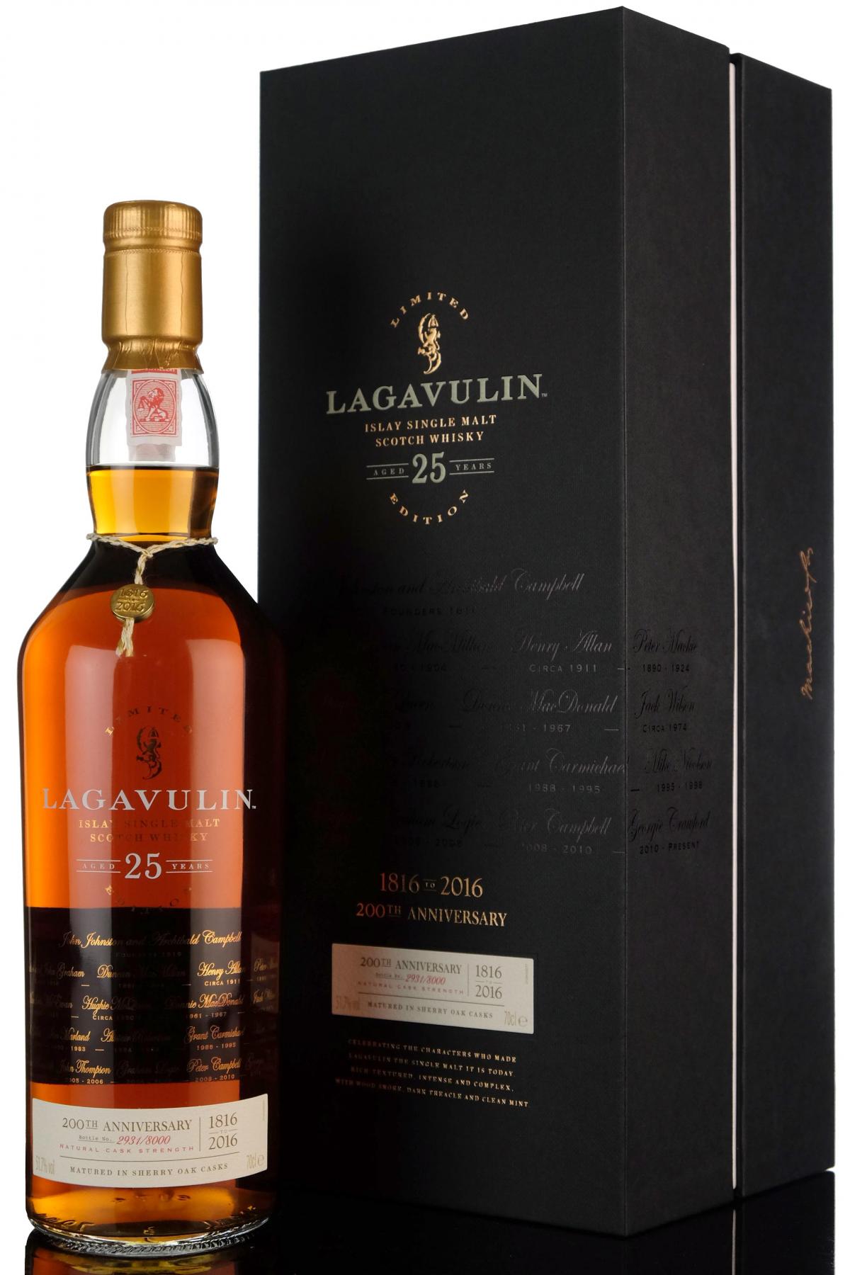 Lagavulin 25 Year Old - 200th Anniversary