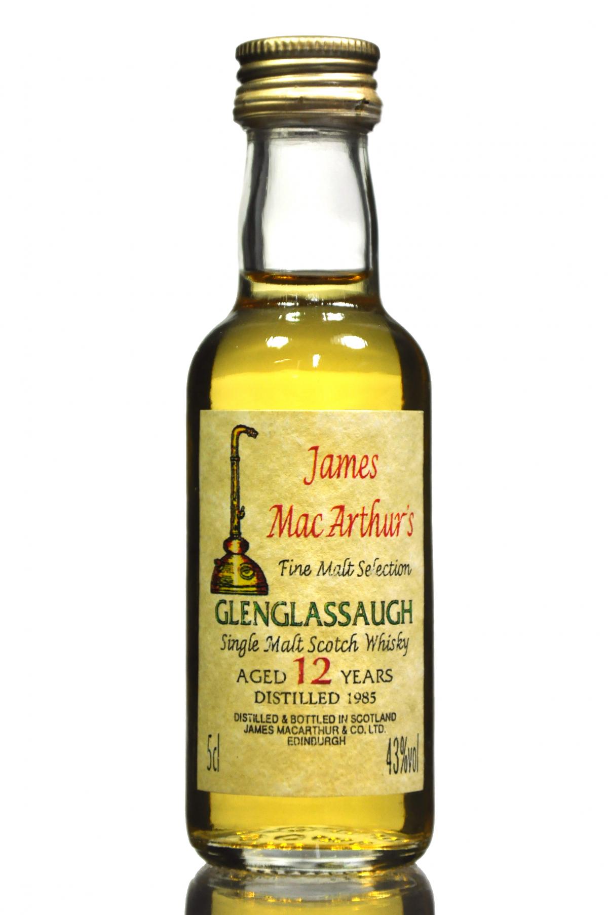Glenglassaugh 1983 - 12 Year Old - James MacArthurs Miniature