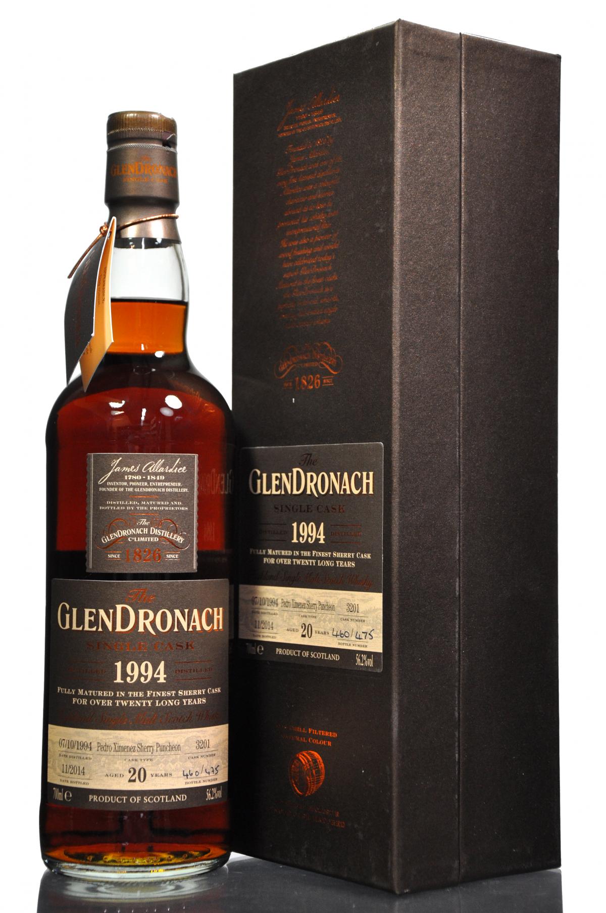 Glendronach 1994-2014 - 20 Year Old - Cask 3201