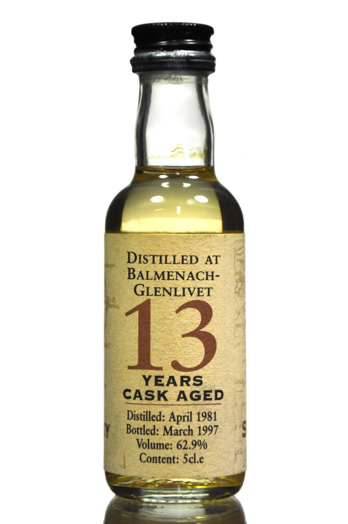 Balmenach-Glenlivet 1981-1997 - The Whisky Connoisseur Miniature