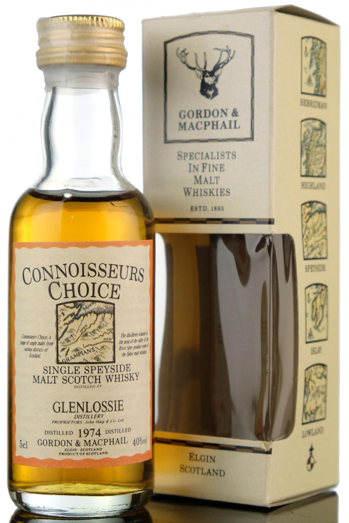 Glenlossie 1974 - Connoisseurs Choice Miniature