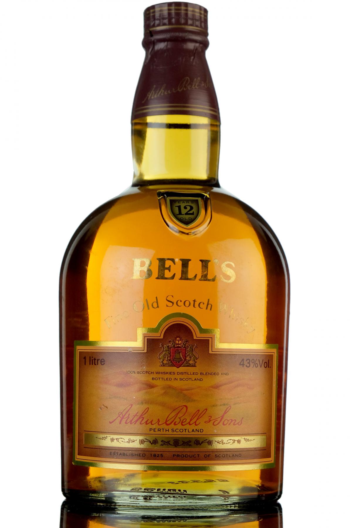 Bells 12 Year Old - 1 Litre