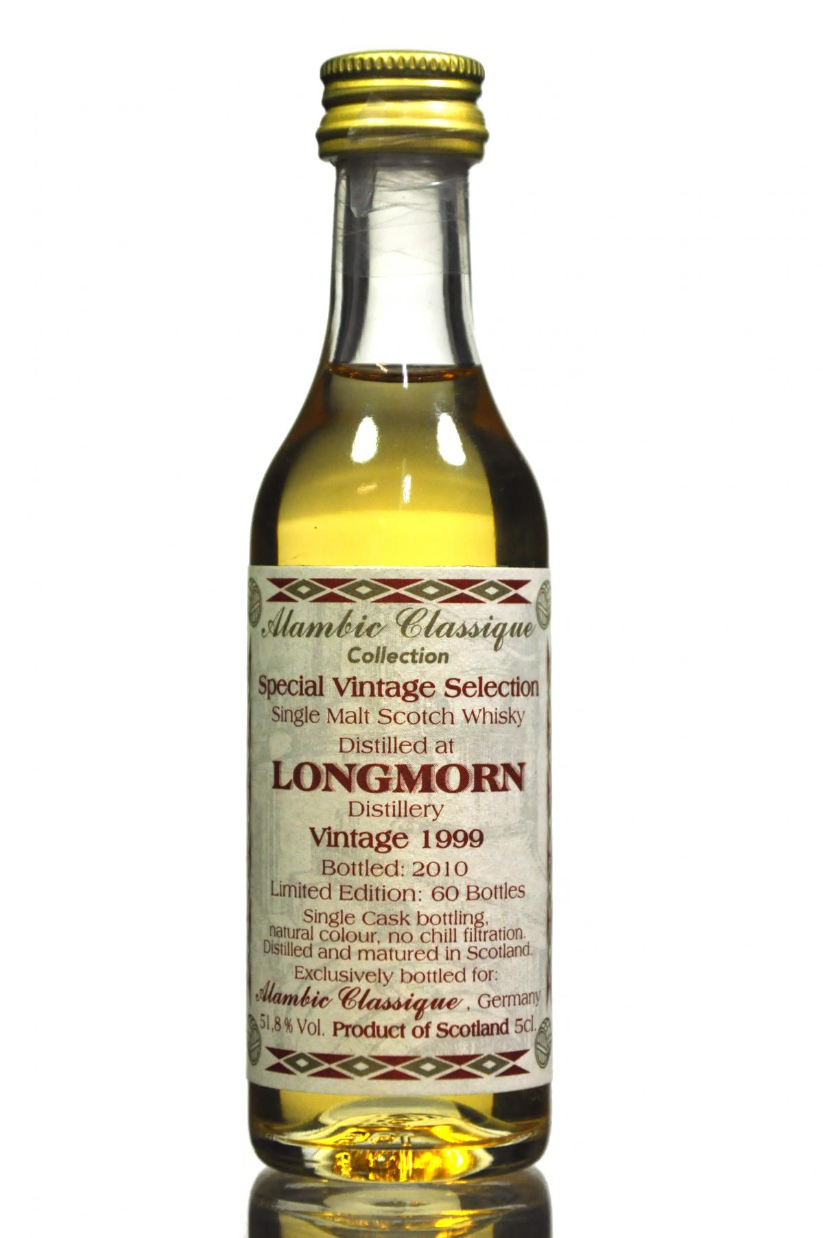 Longmorn 1999-2010 - Alambic Classique Collection Miniature