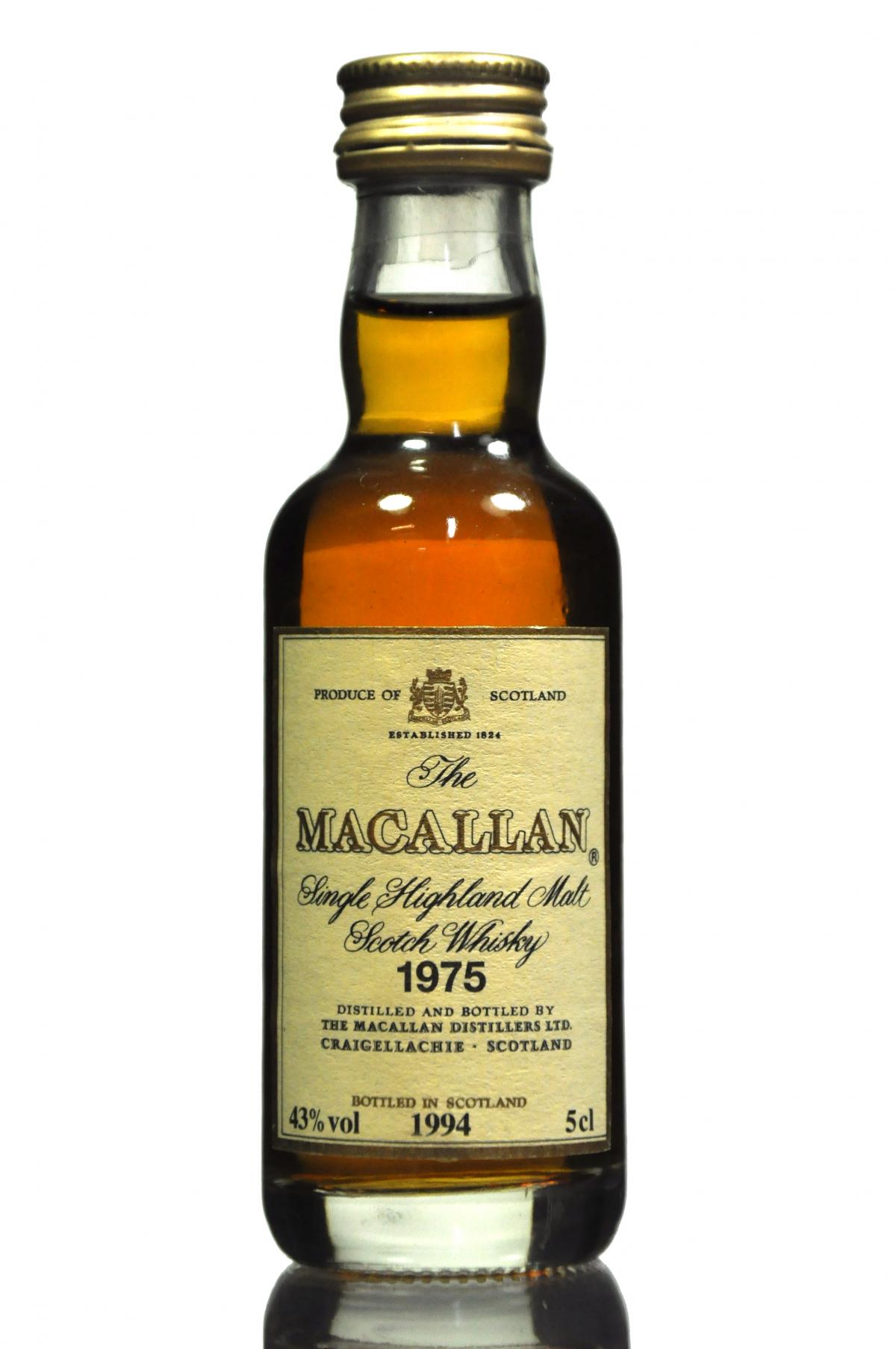 Macallan 1975-1994 Miniature