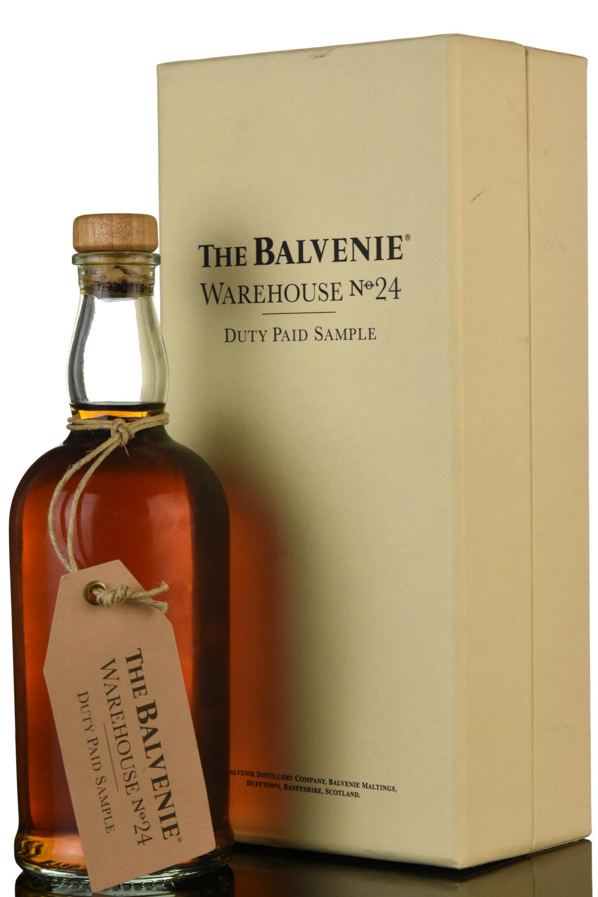 Balvenie Warehouse 24 Cask Sample - 2010