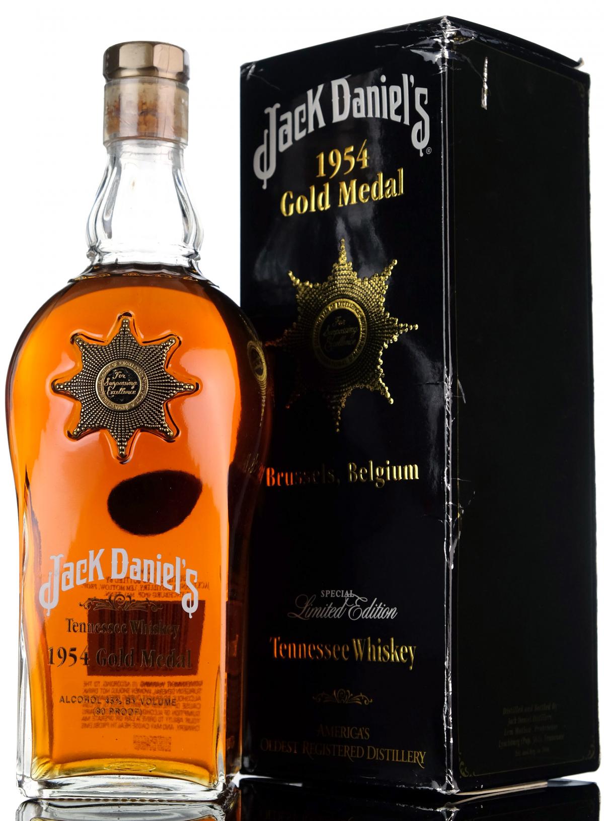 Jack Daniels 1954 Gold Medal