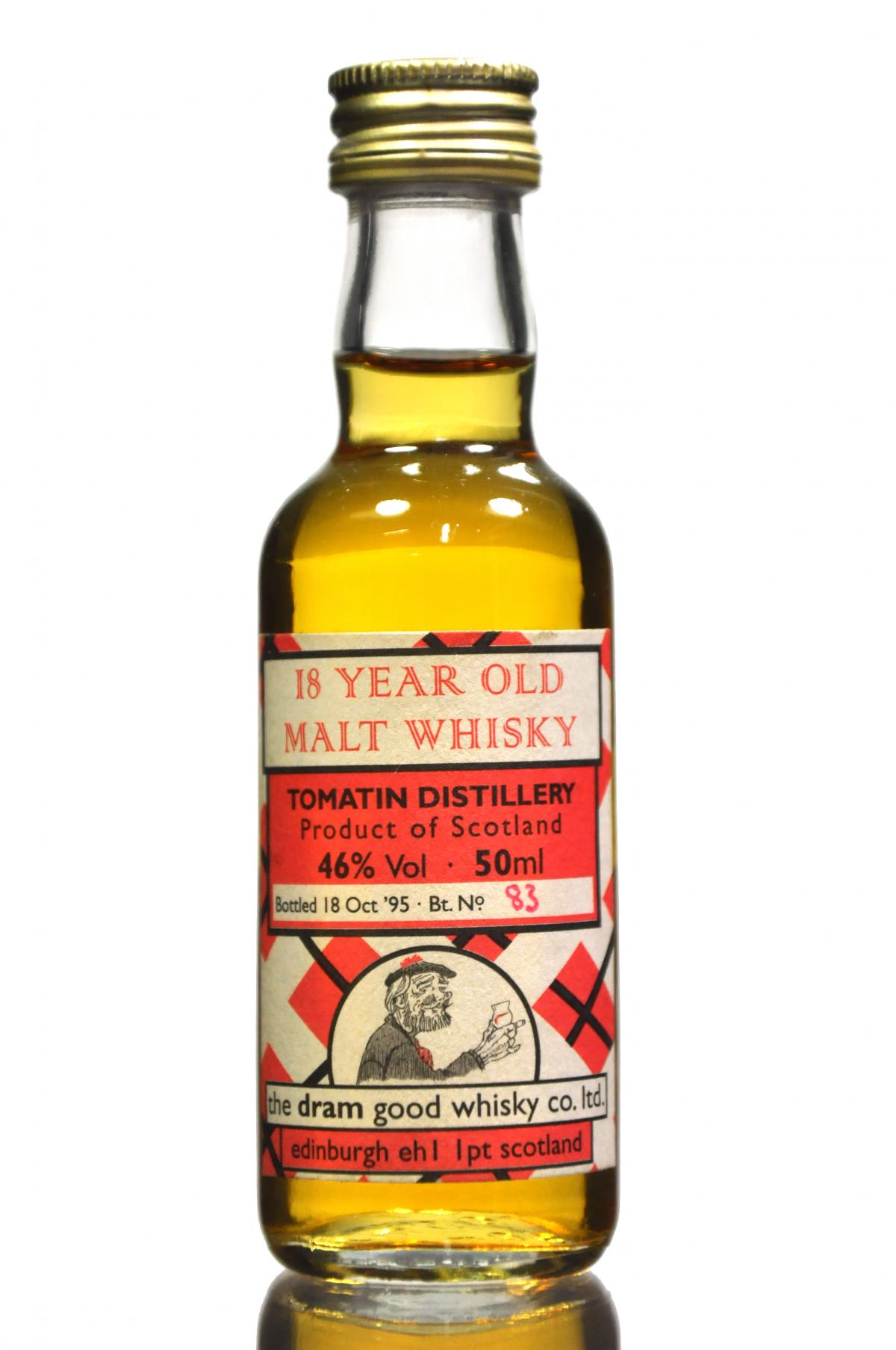 Tomatin The Dram Good Whisky Miniature