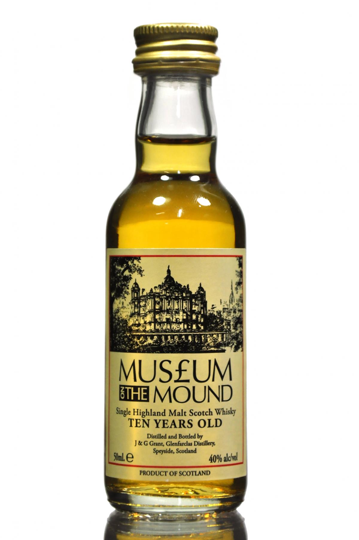 Glenfarclas 10 Year Old - Museum On The Mound Miniature