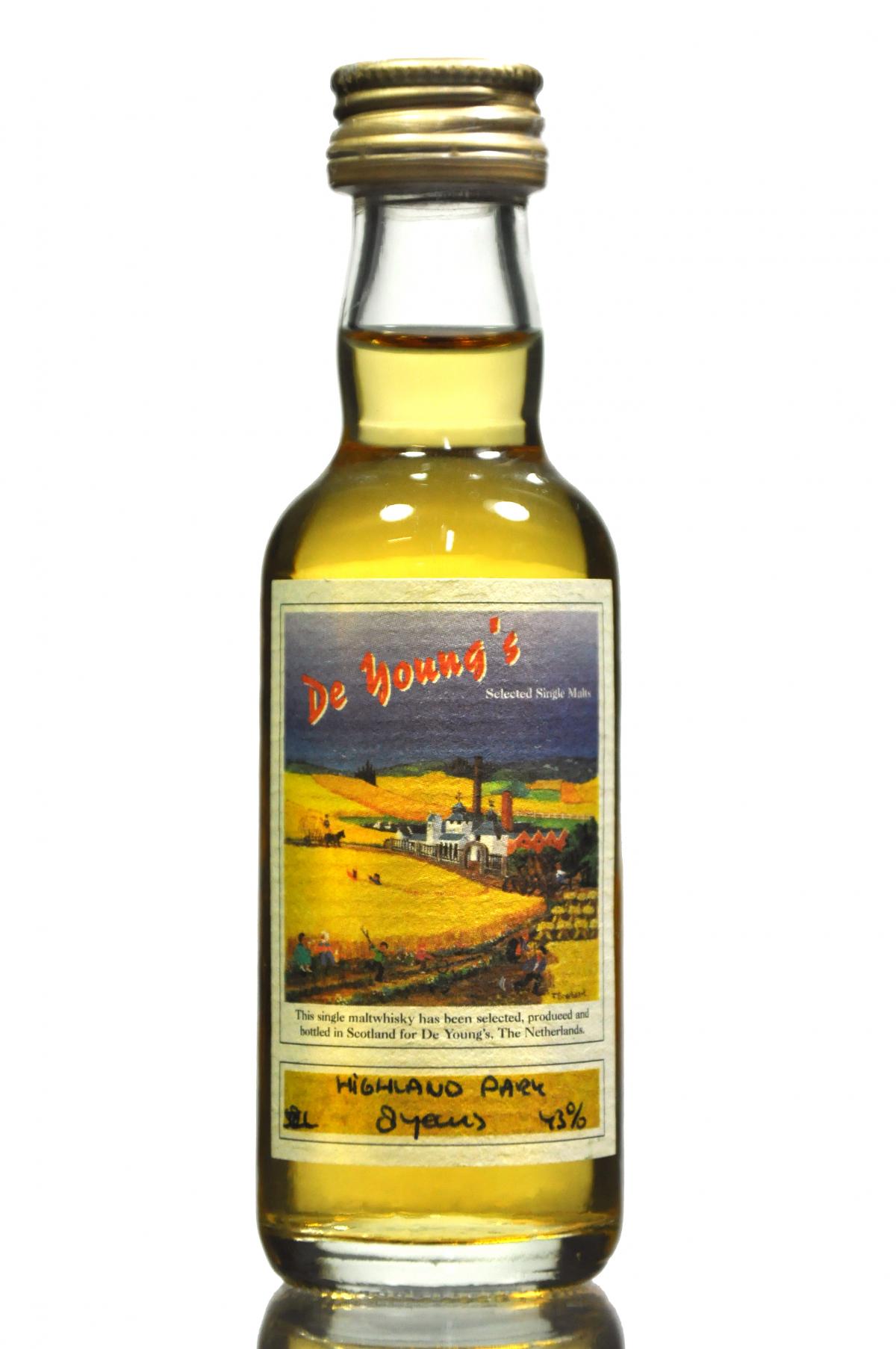 Highland Park 8 Year Old - De Youngs Miniature
