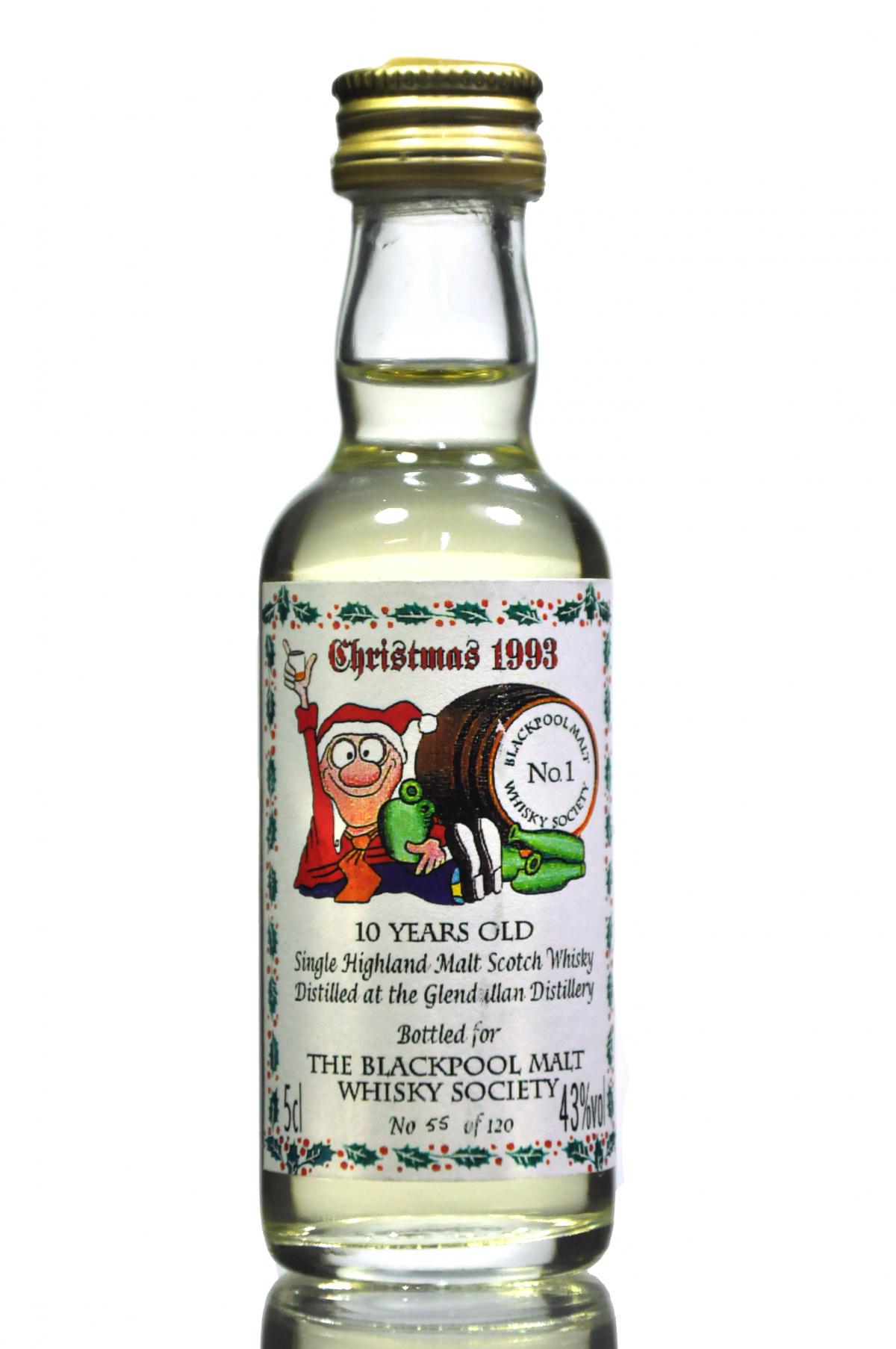 Glendullan Christmas 1993 Miniature
