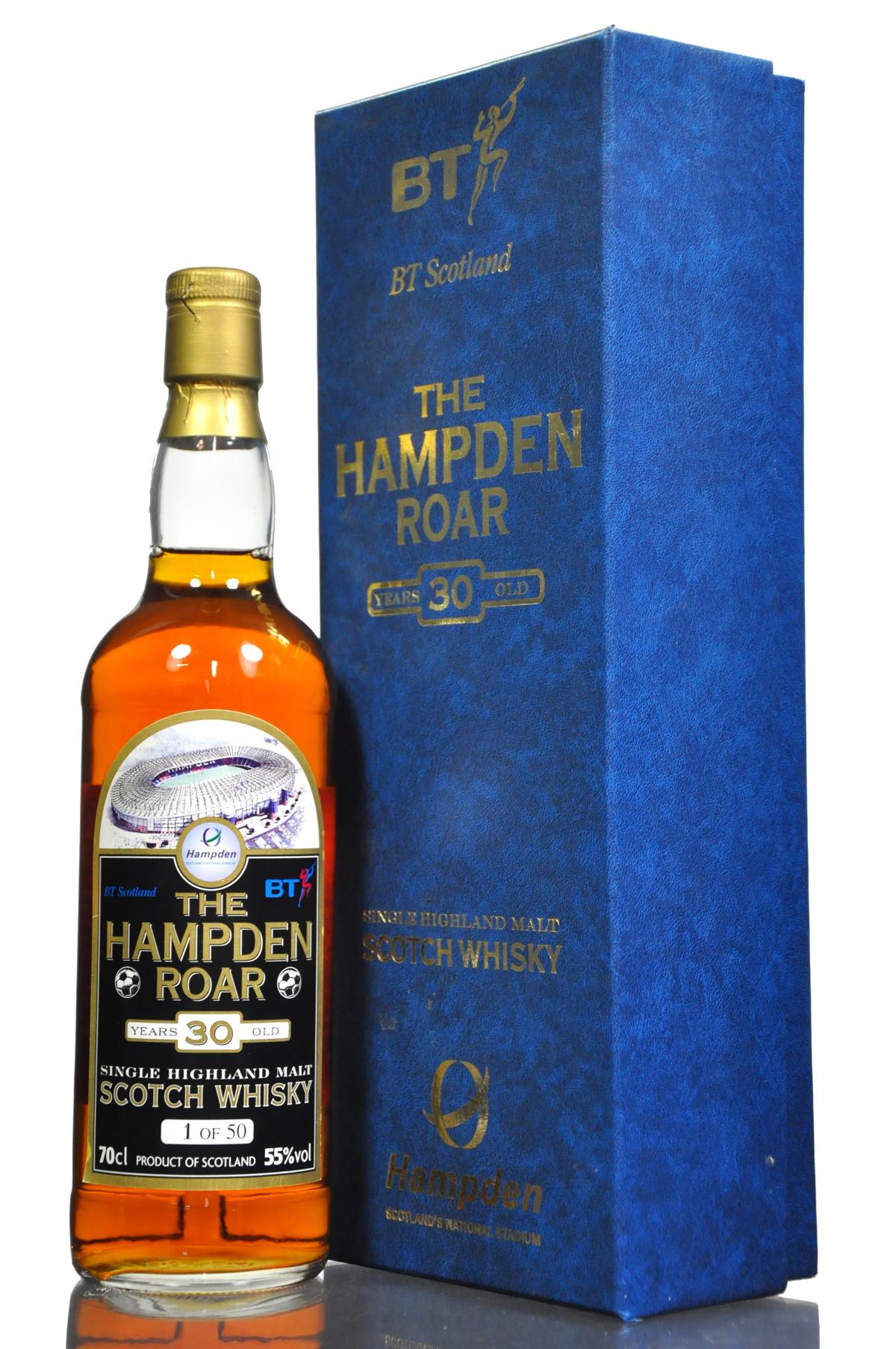 Hampden Roar 30 Year Old - Bottled Number 1 of 50