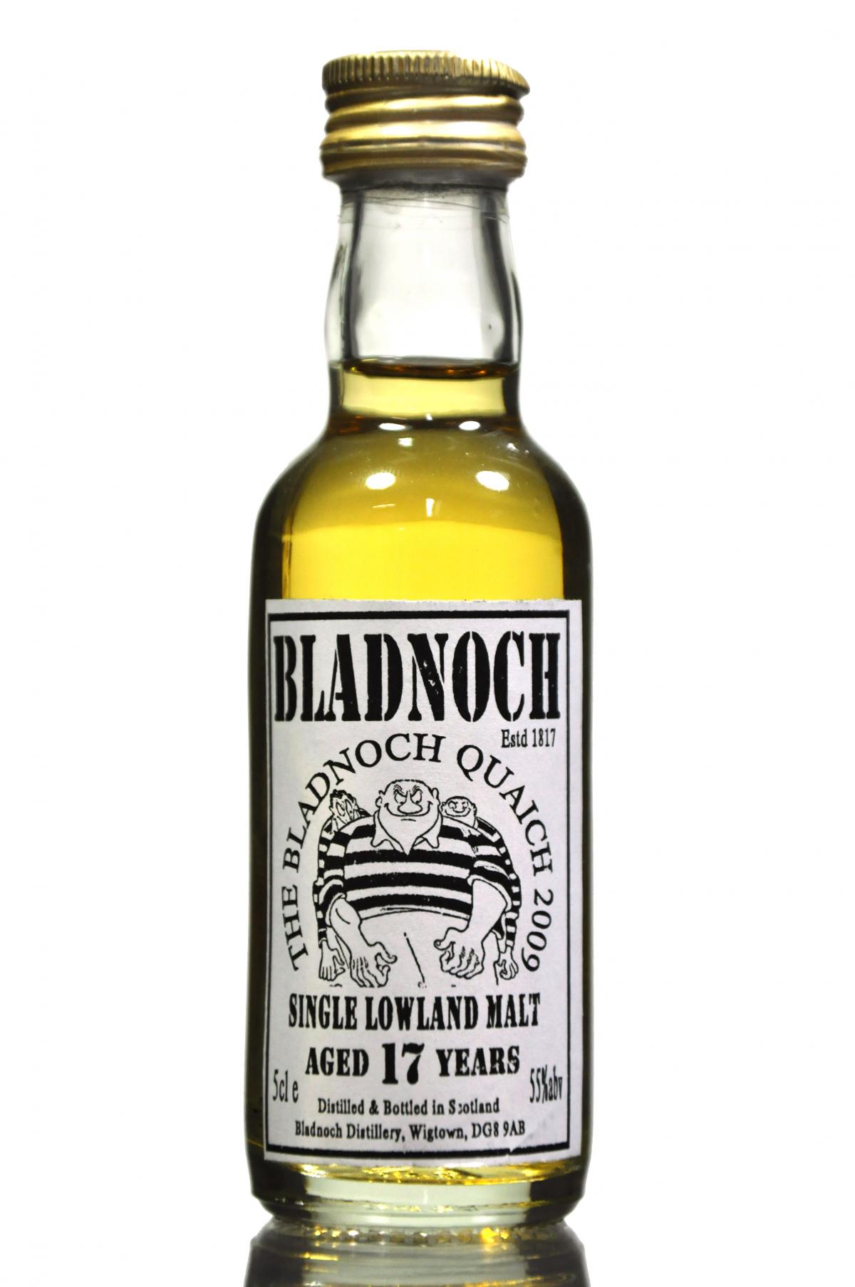 Bladnoch 17 Year Old - Bladnoch Quaich 2009 - Miniature