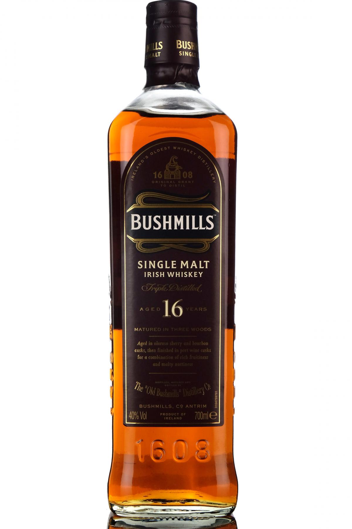 Bushmills 16 Year Old - Irish Whiskey