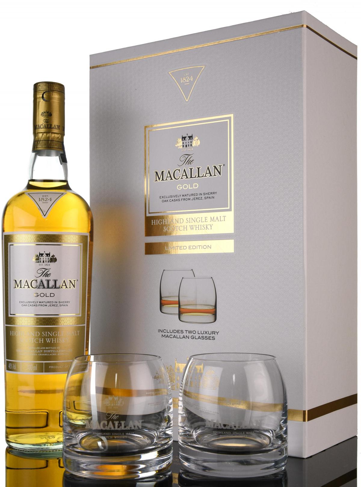 Macallan Gold Presentation Set