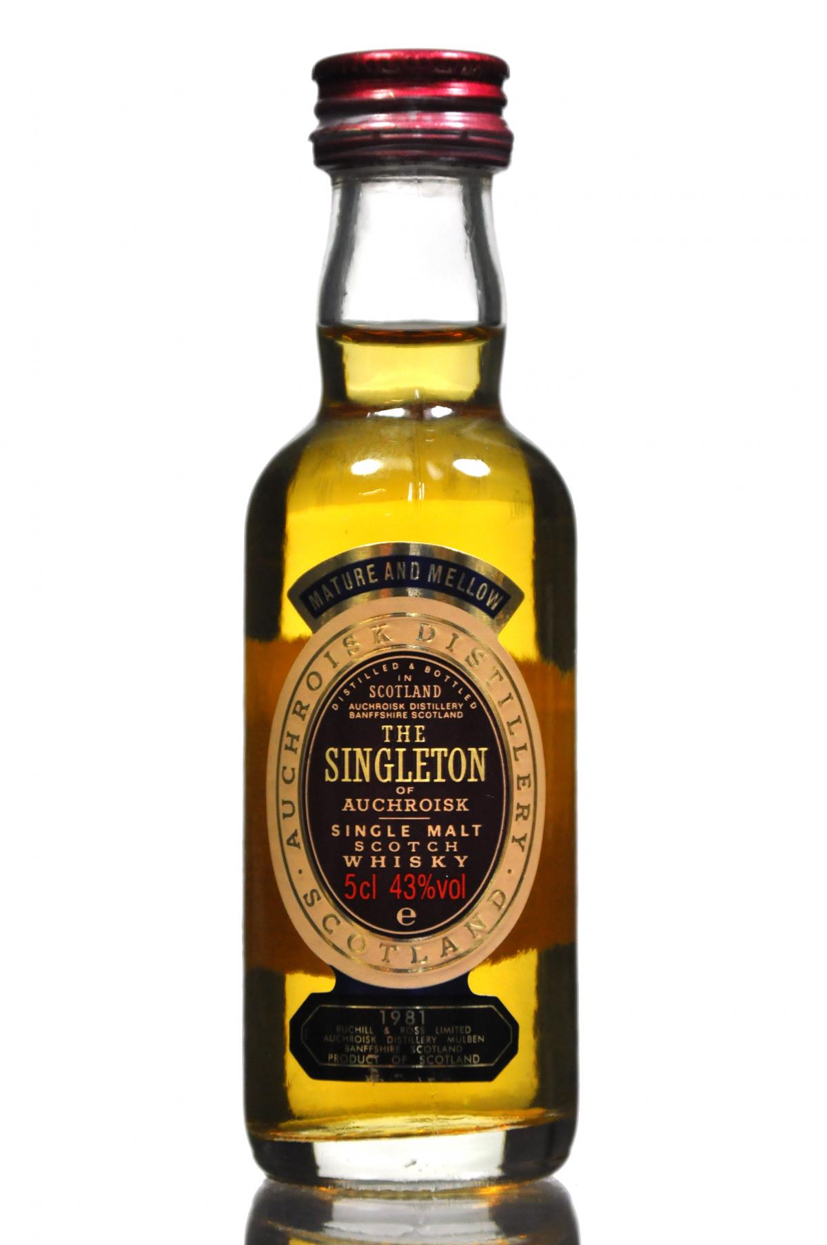 Singleton 1981 Miniature