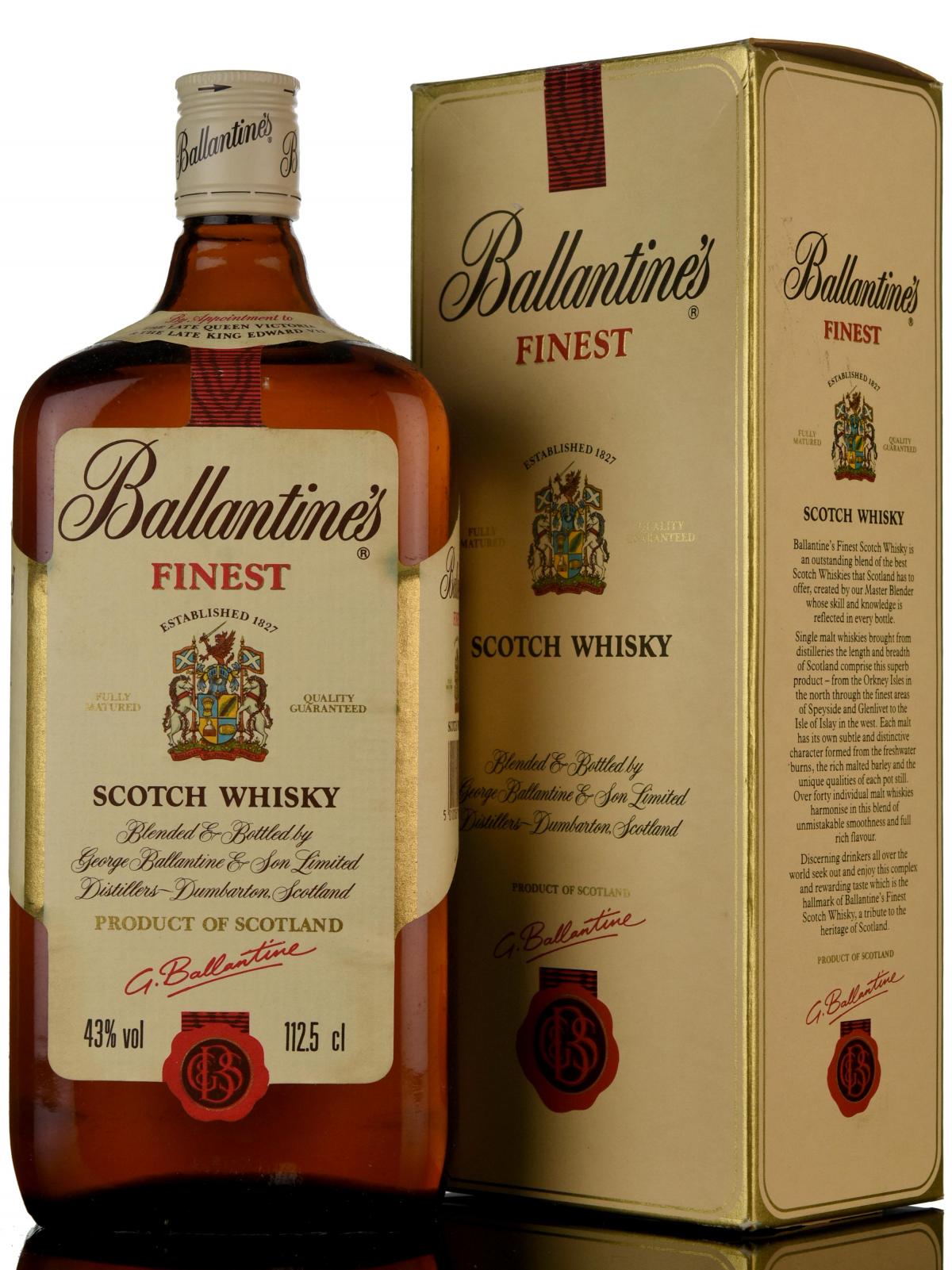 Ballantines Finest - 112.5cl