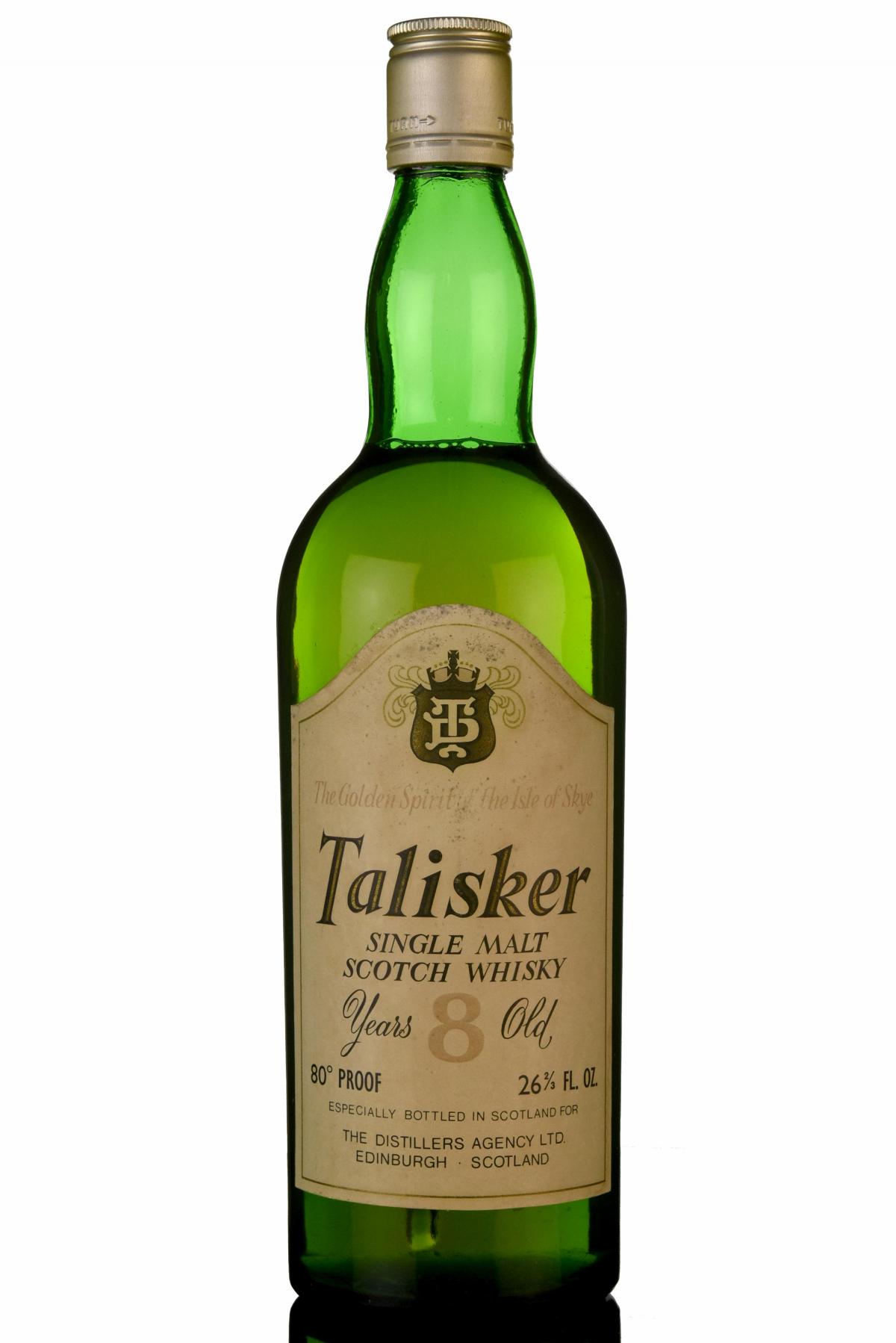 Talisker 8 Early 1970s 80 Proof