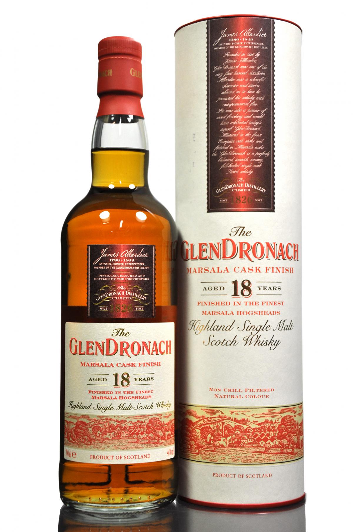 Glendronach 18 Year Old - Marsala