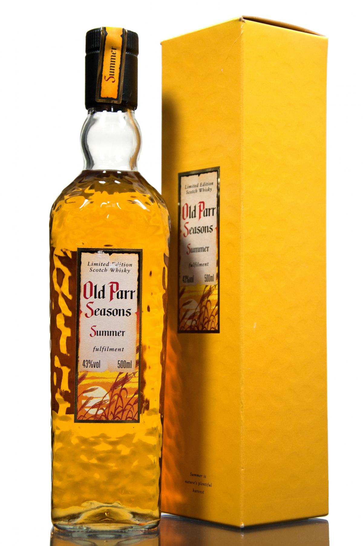 Old Parr Seasons - Summer Fulfilment