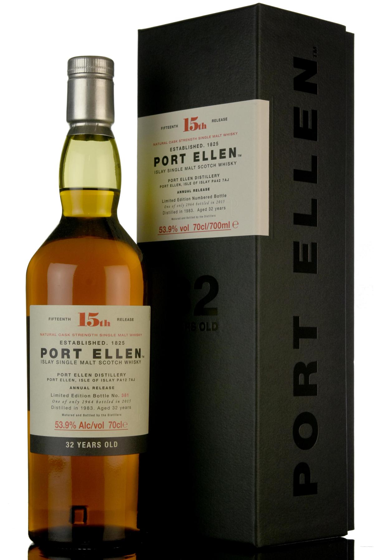 Port Ellen 1983-2015 - 32 Year Old - 15th Release