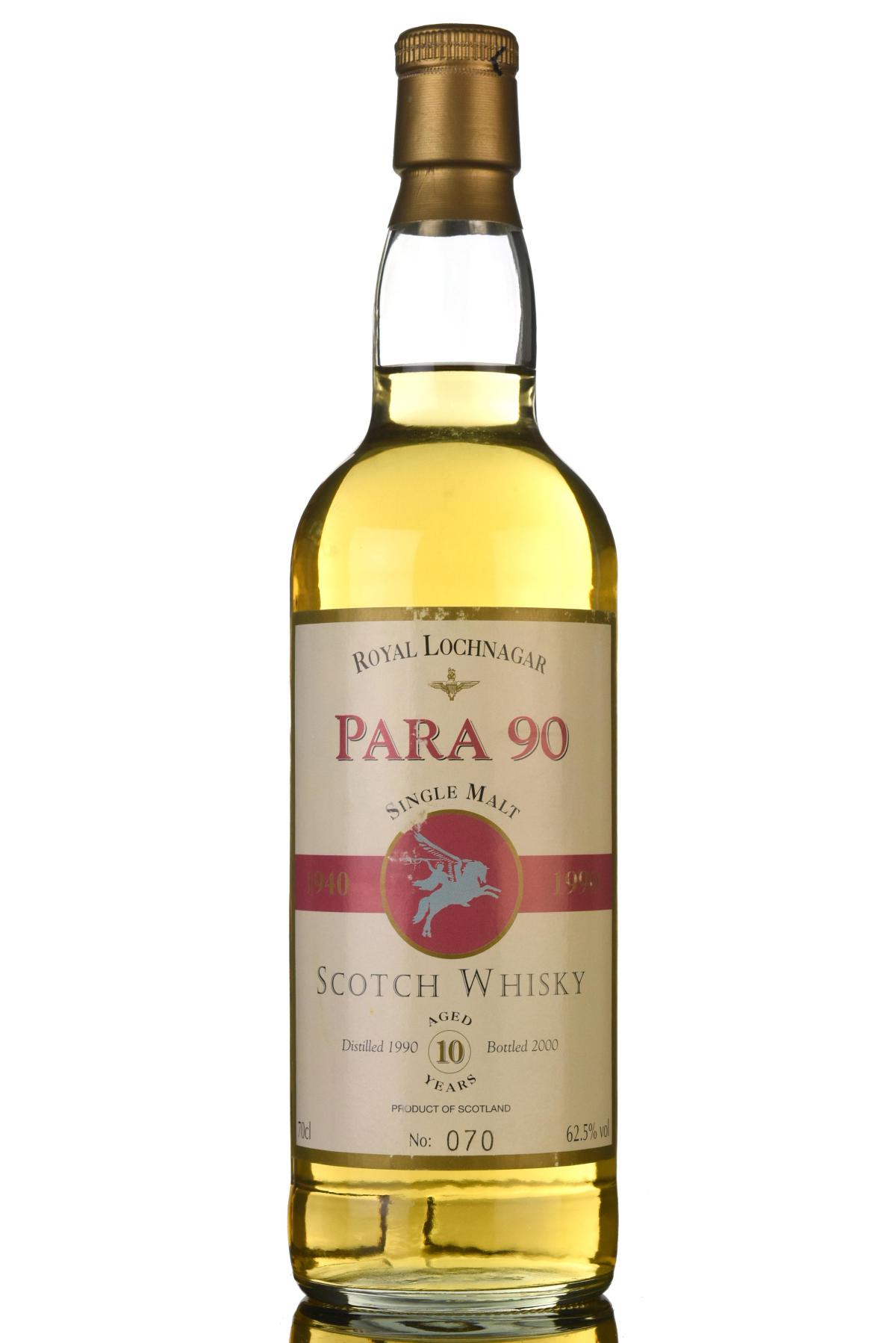 Royal Lochnagar Para 90 - 1990-2000 - 10 Year Old