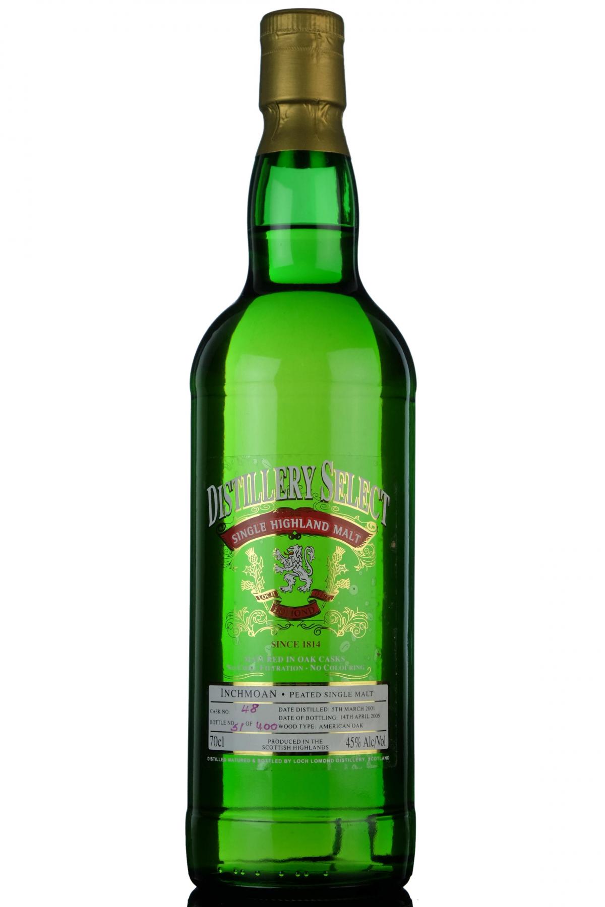 Inchmoan 2001-2005 - Distillery Select