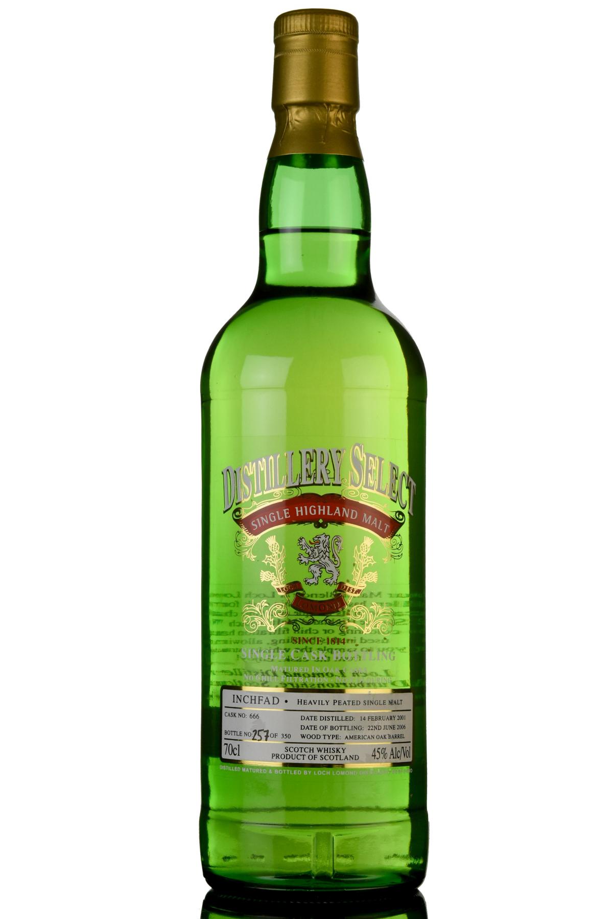 Inchfad 2001-2006 - Distillery Select