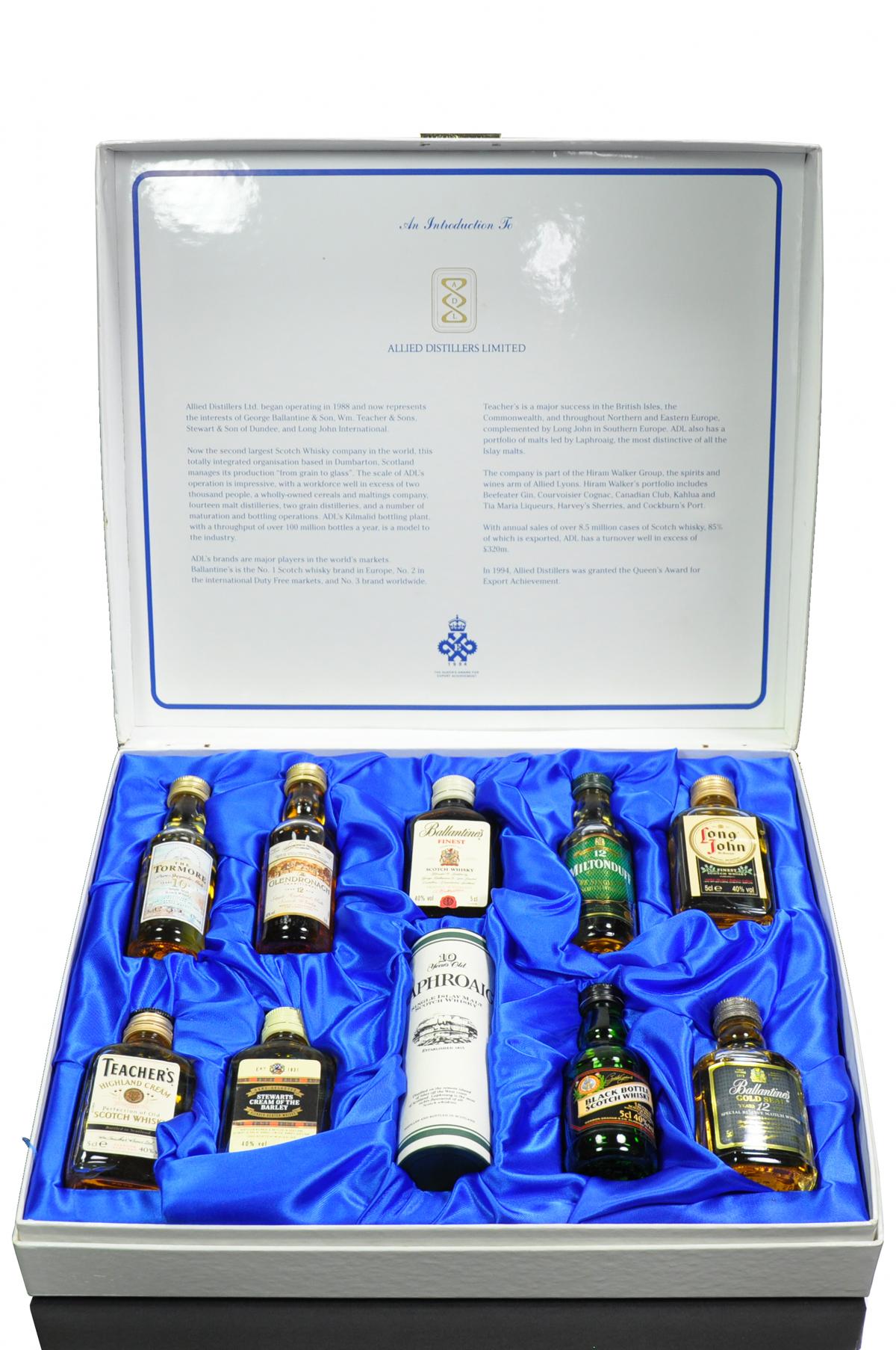 Allied Distillers Miniature Presentation Set