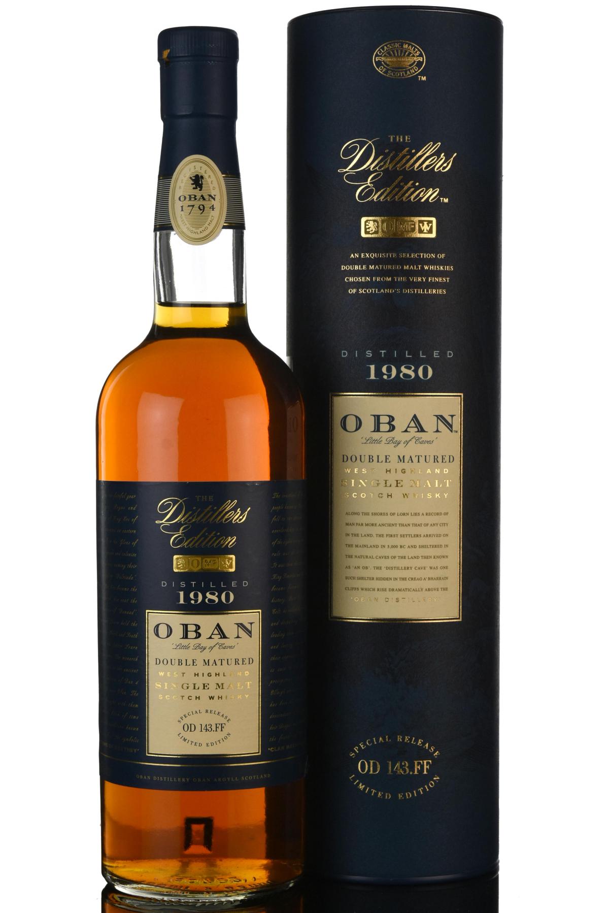 Oban 1980 - Distillers Edition