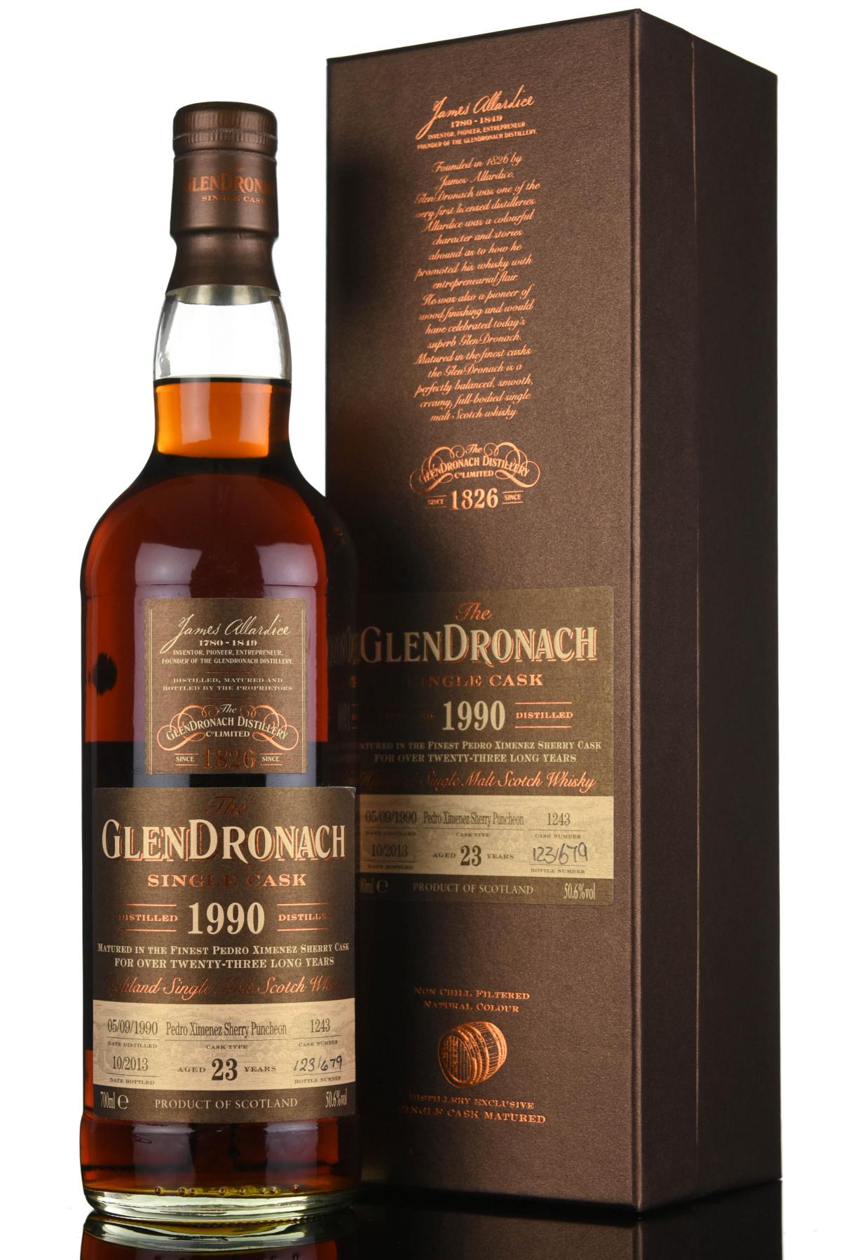 Glendronach 1990 - 2013 23 Cask 1243