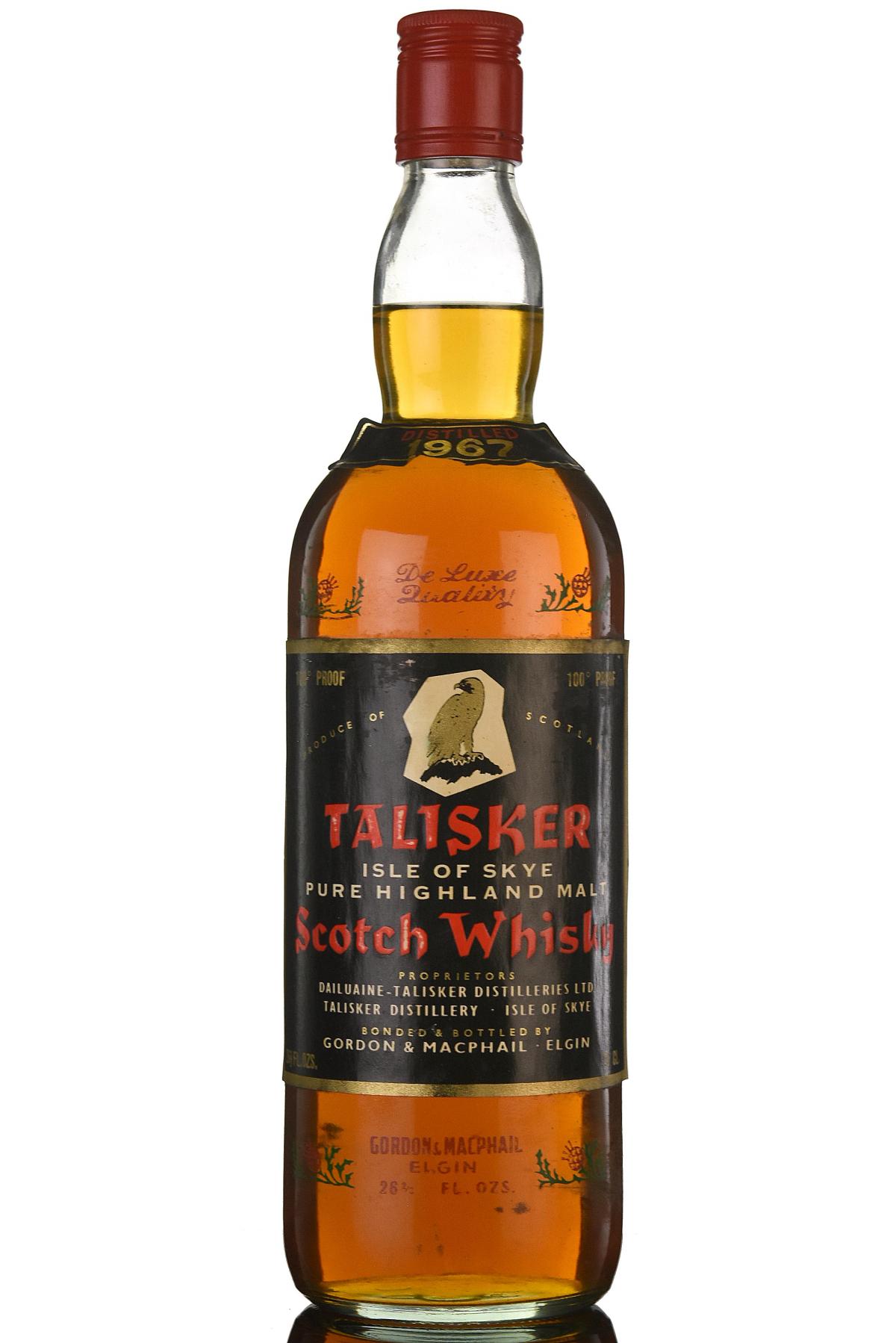 Talisker 1967 - Gordon & MacPhail - 100 Proof