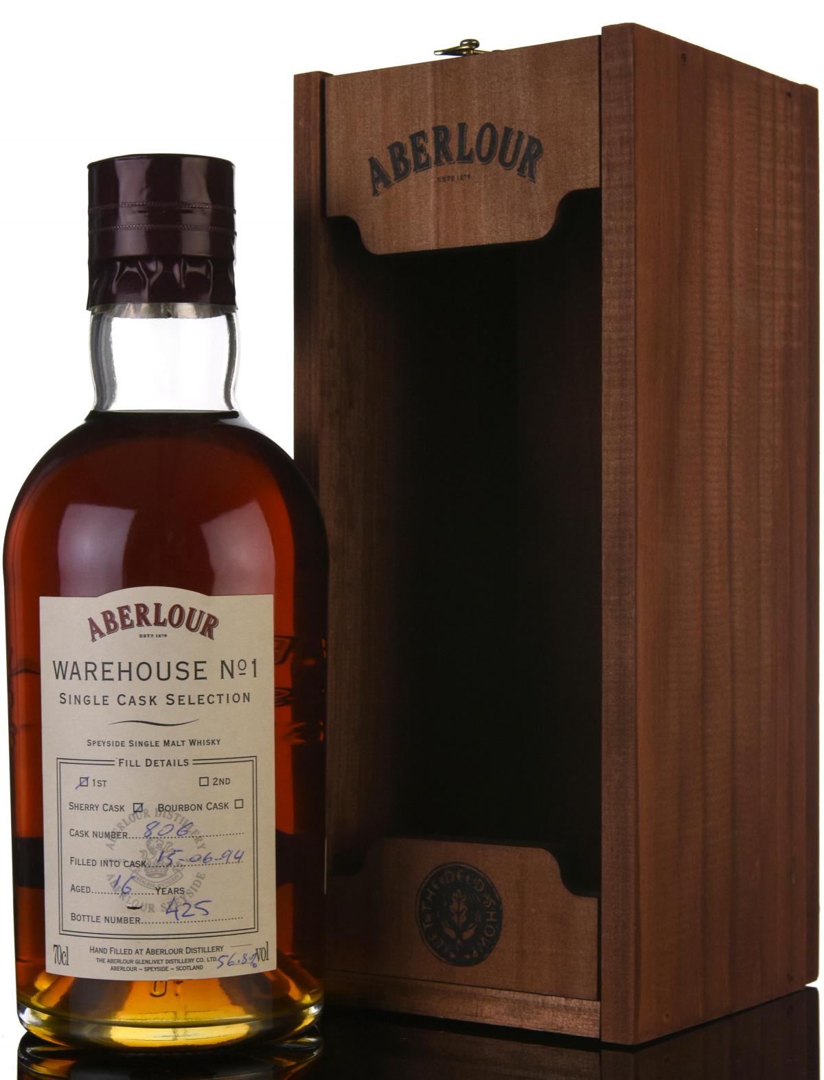 Aberlour 1994 - 2011 16 Single Cask 806